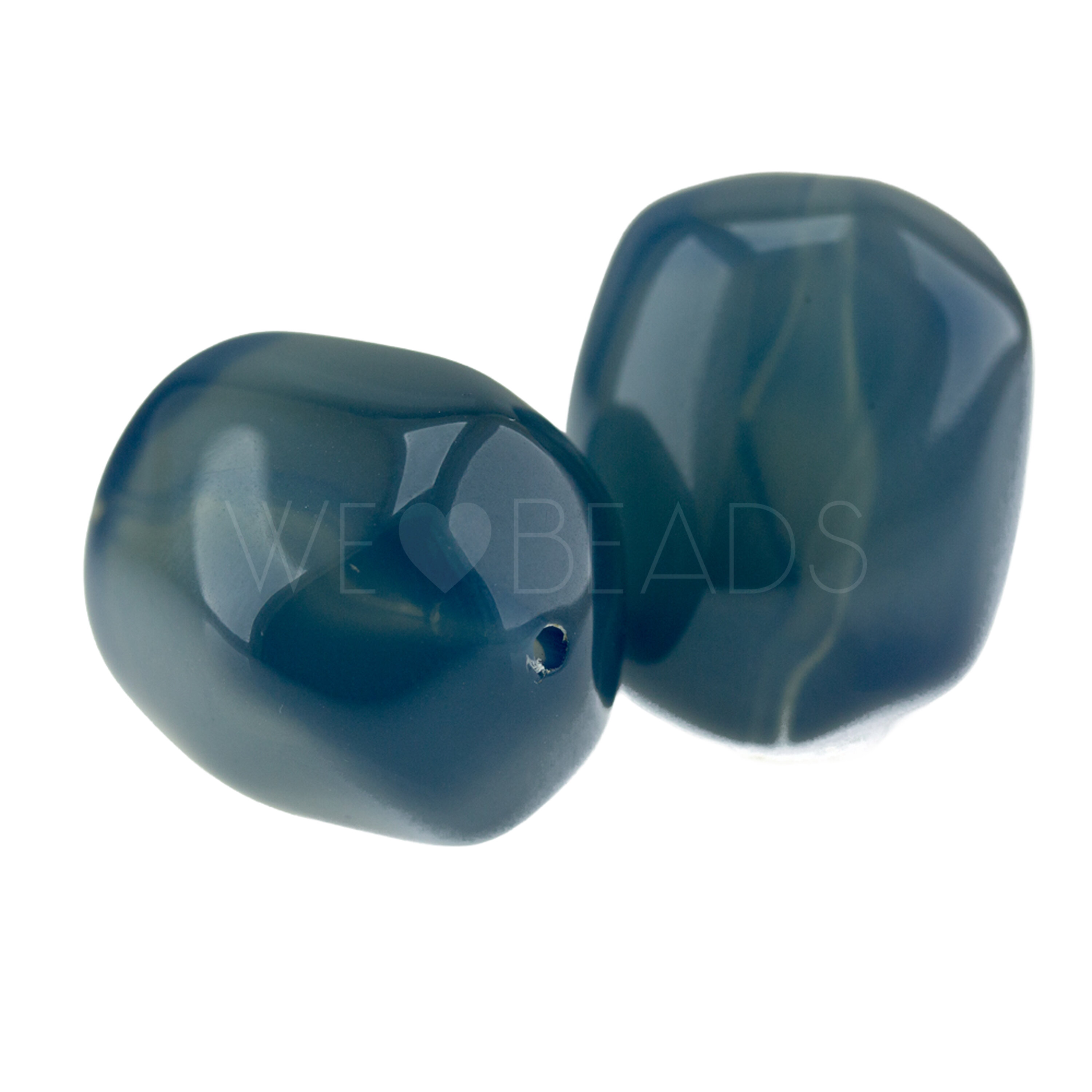 baroque Beads in dark grey
