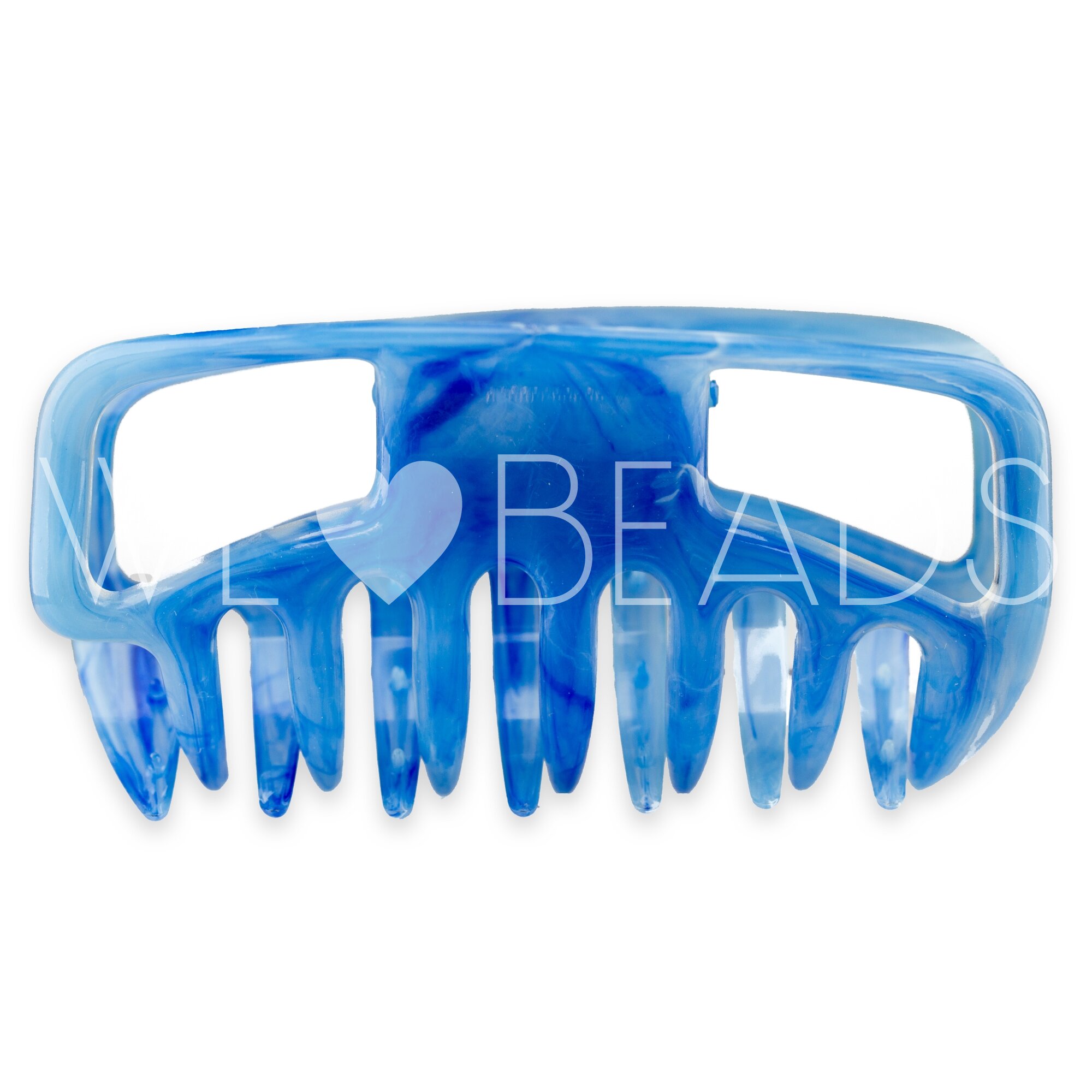 Haarspange in Himmelblau , Large