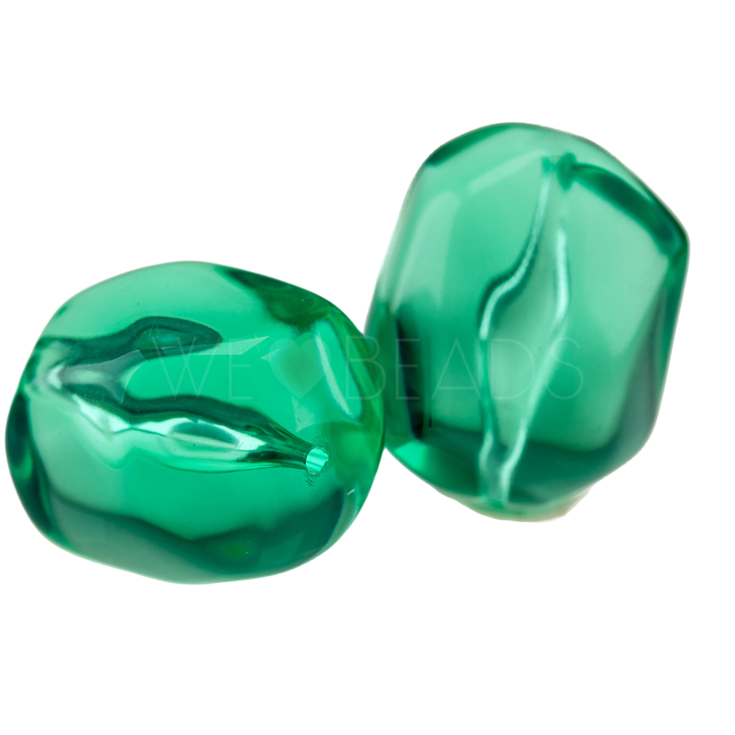 baroque Beads in mint green