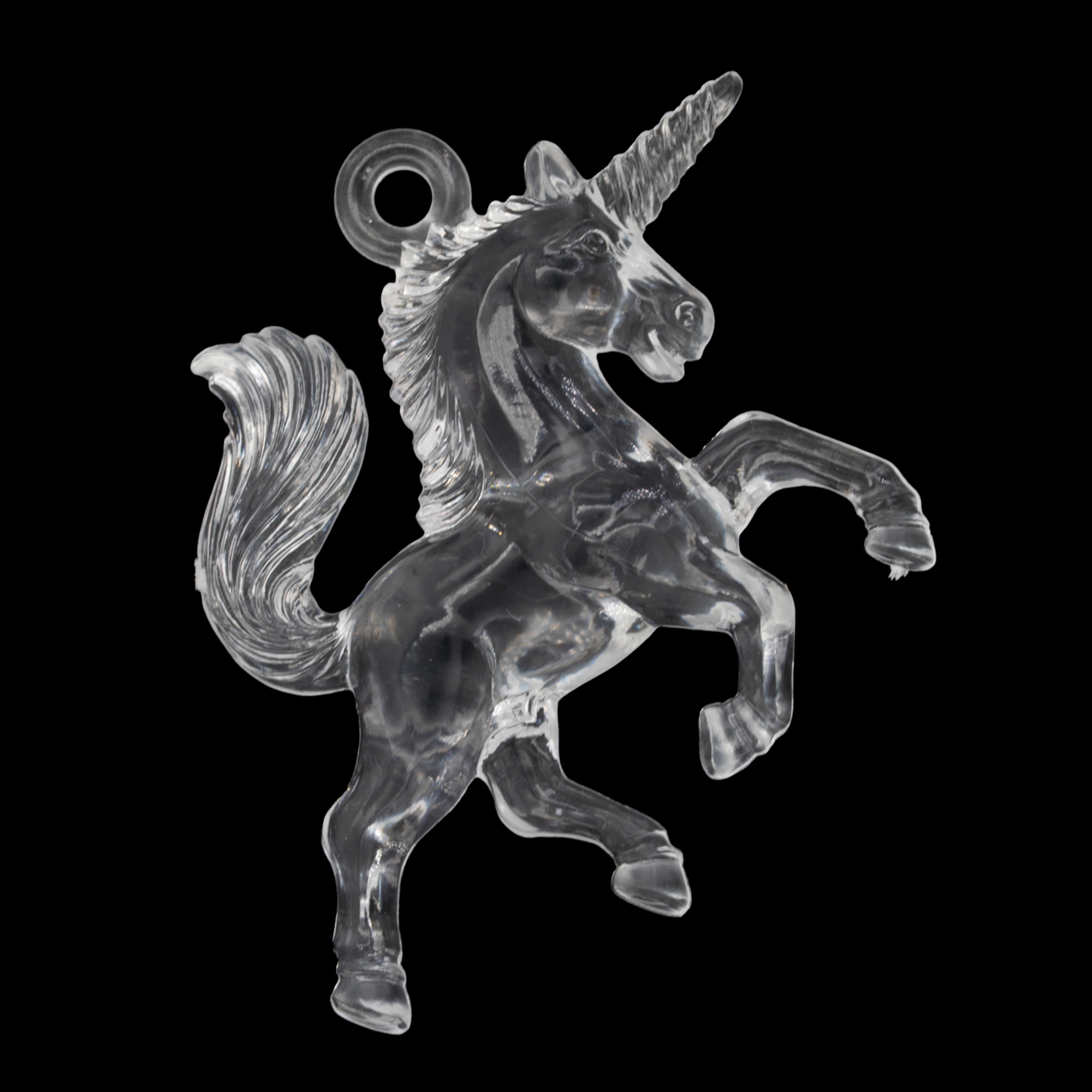 45x36 Unicorn Charm in crystal 