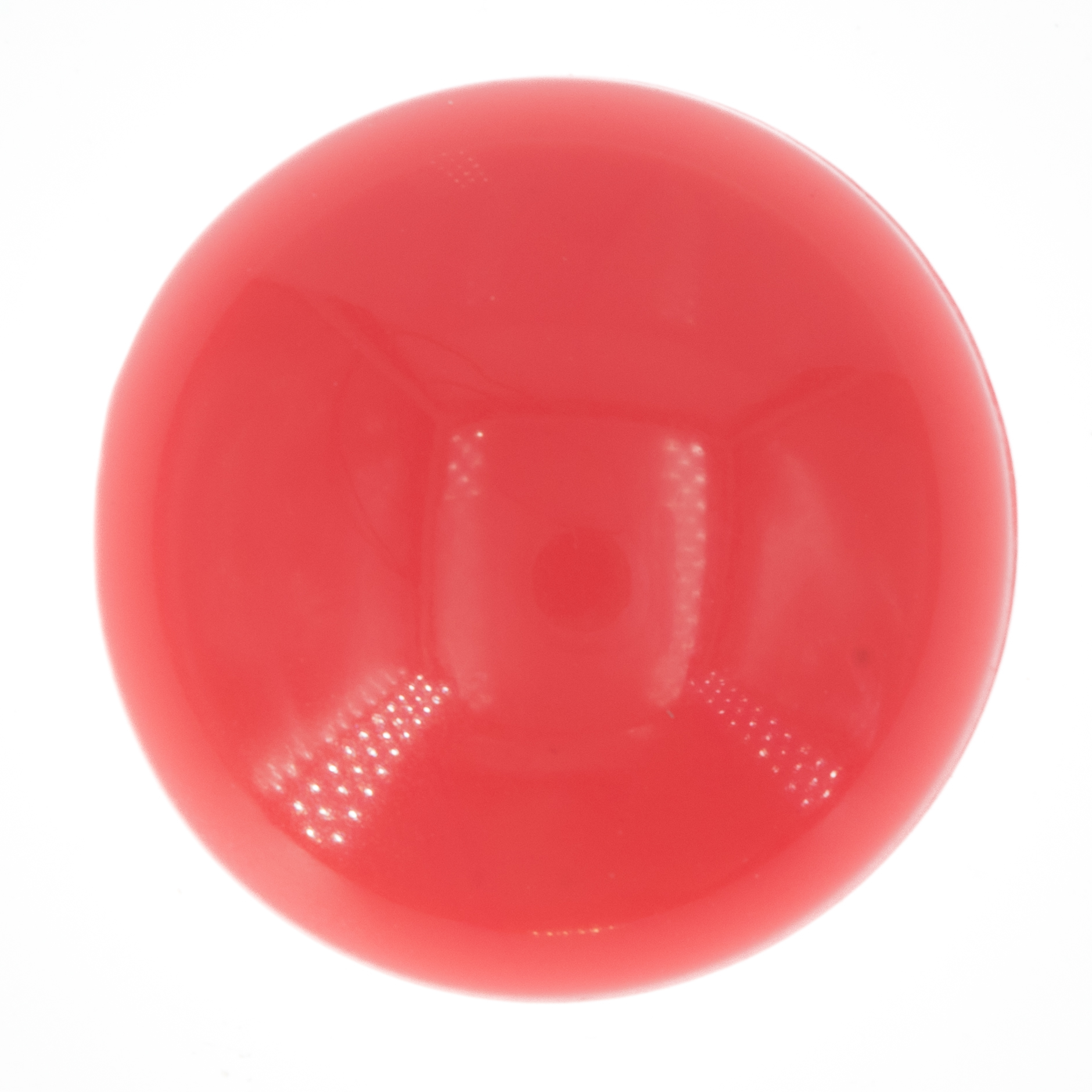 16mm Cabochon Round in coral red