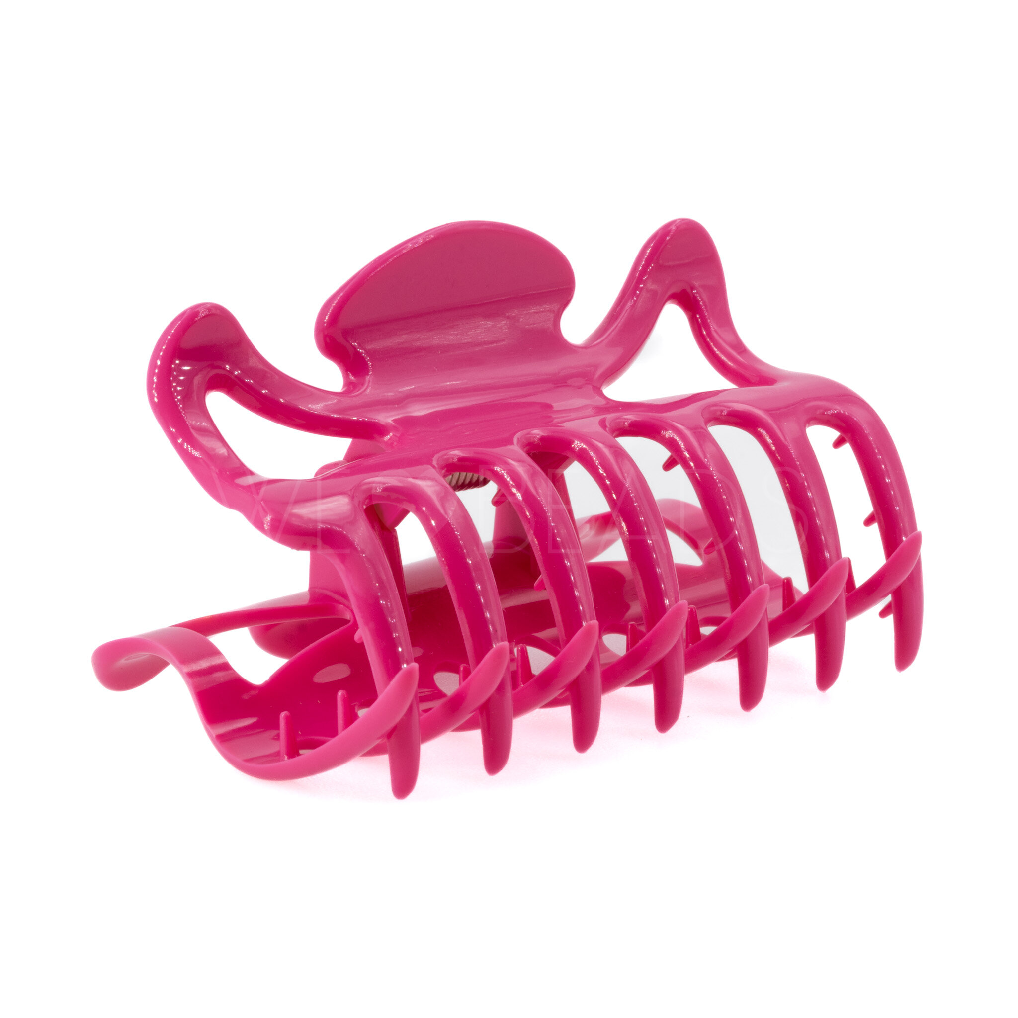 Haarklammer in Fuchsia (Large)