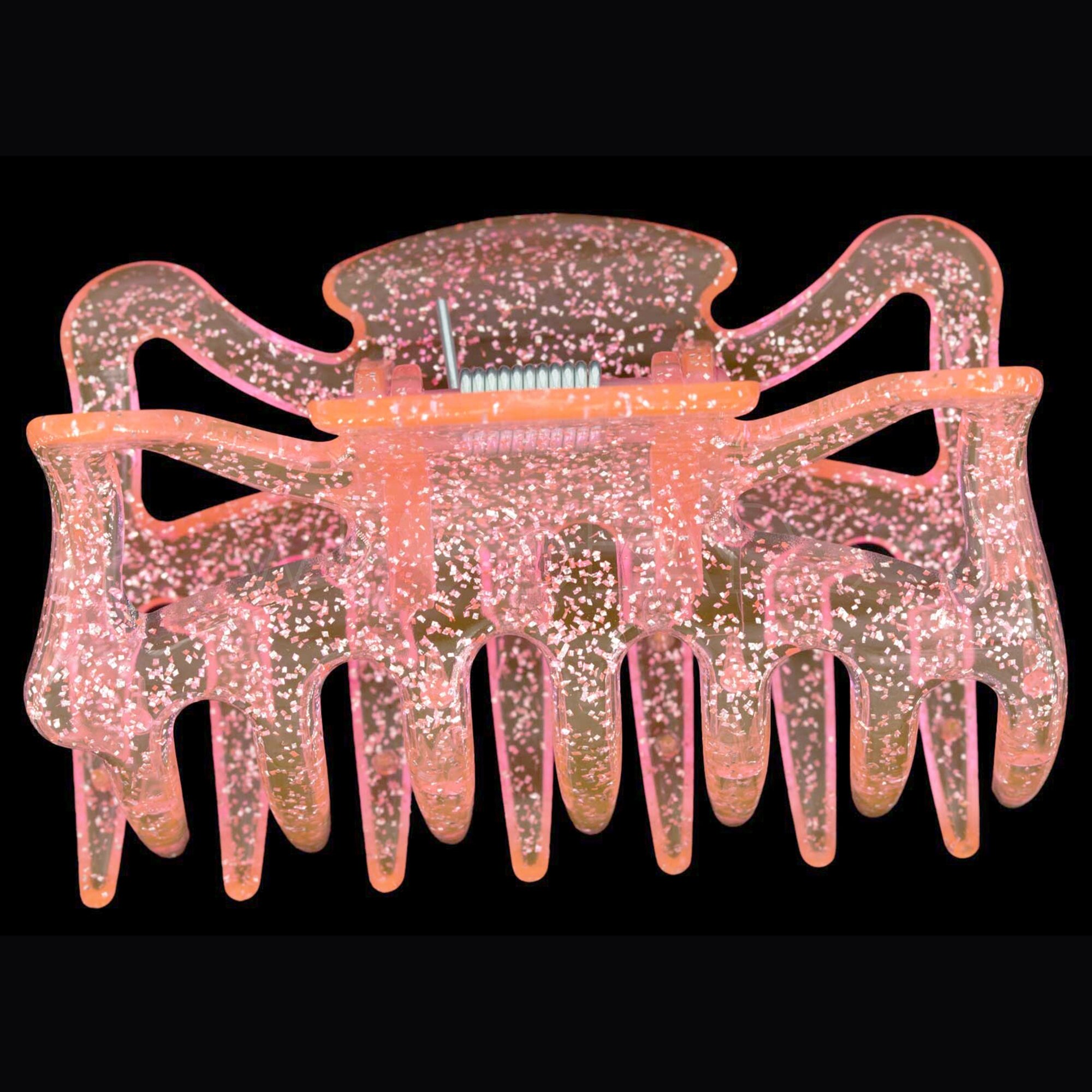 Hair Clip in pink , Large