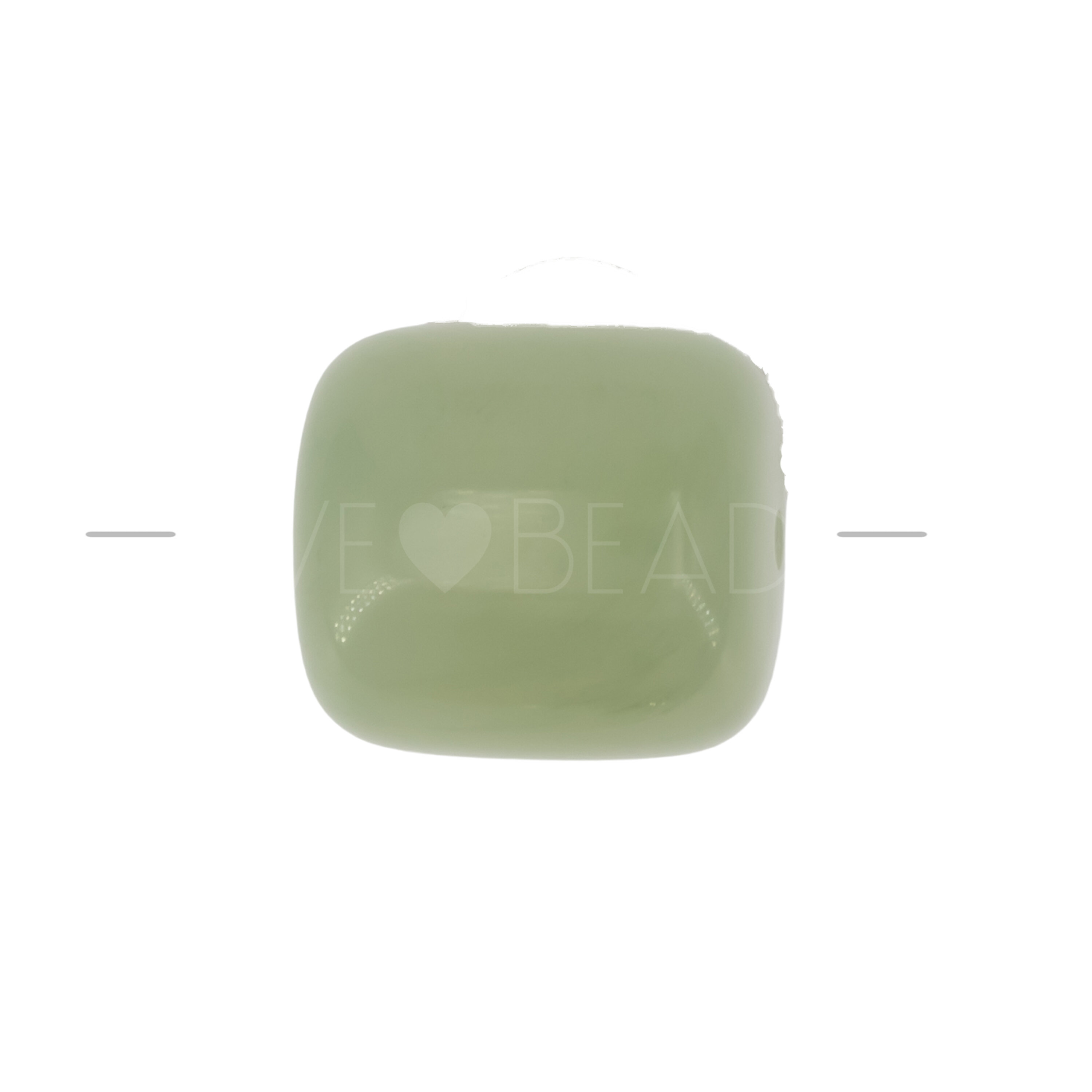 13x12 cylinder Beads in jade