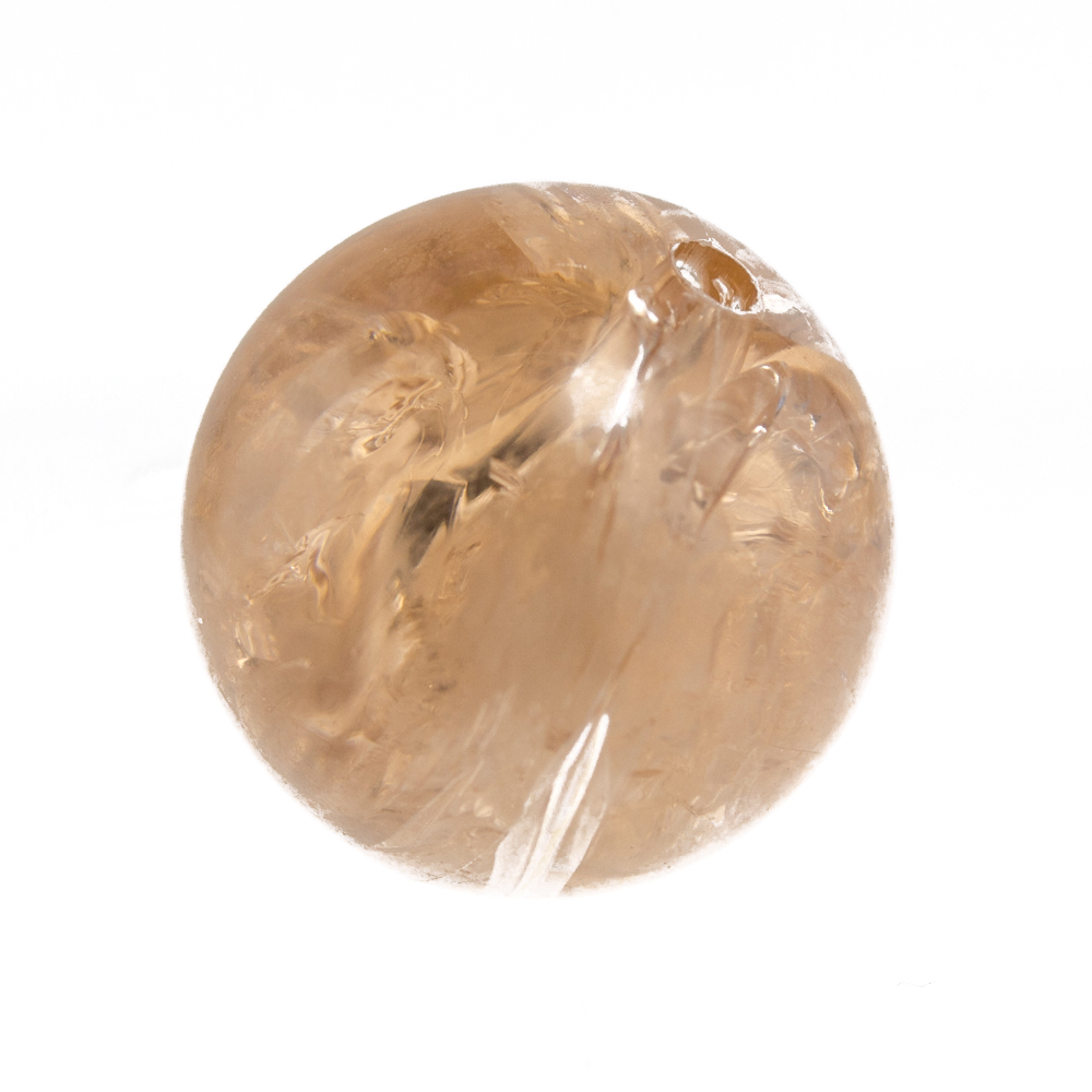 18mm Rundperle in  Nude Crash