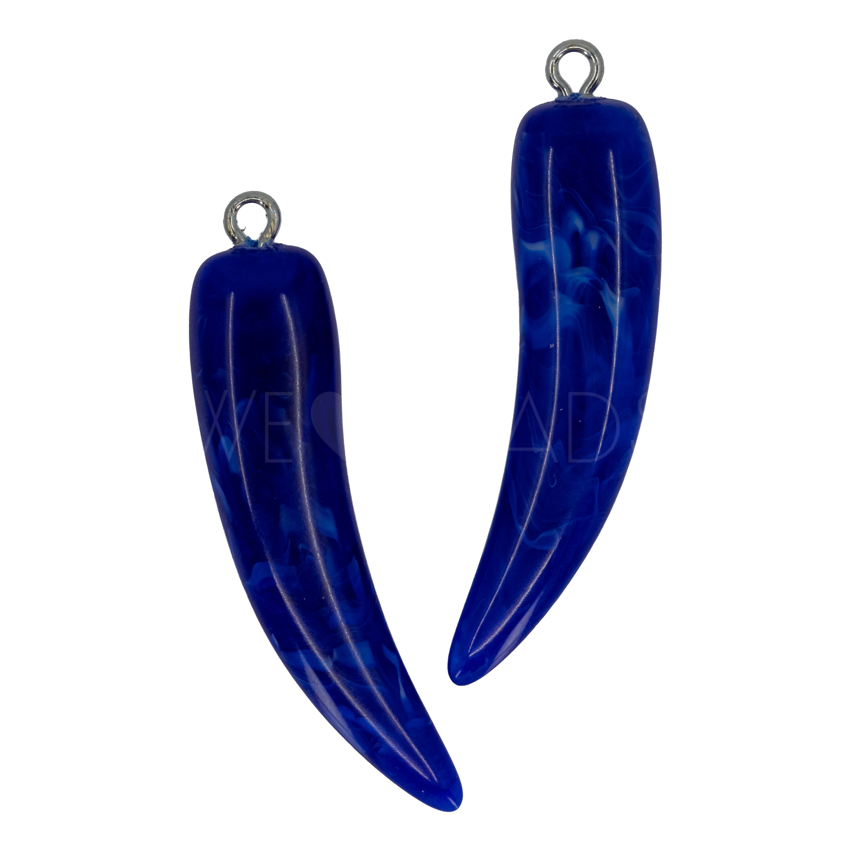40mm Zahn Charm in royal blue