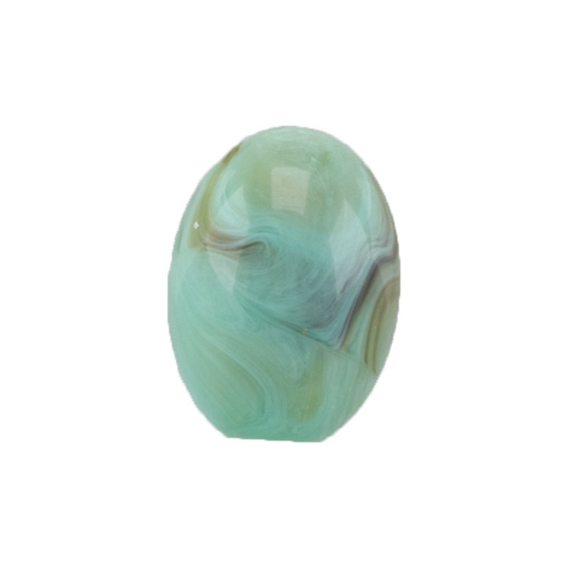 10x8 Oval Cabochon  - turquoise Marbled,