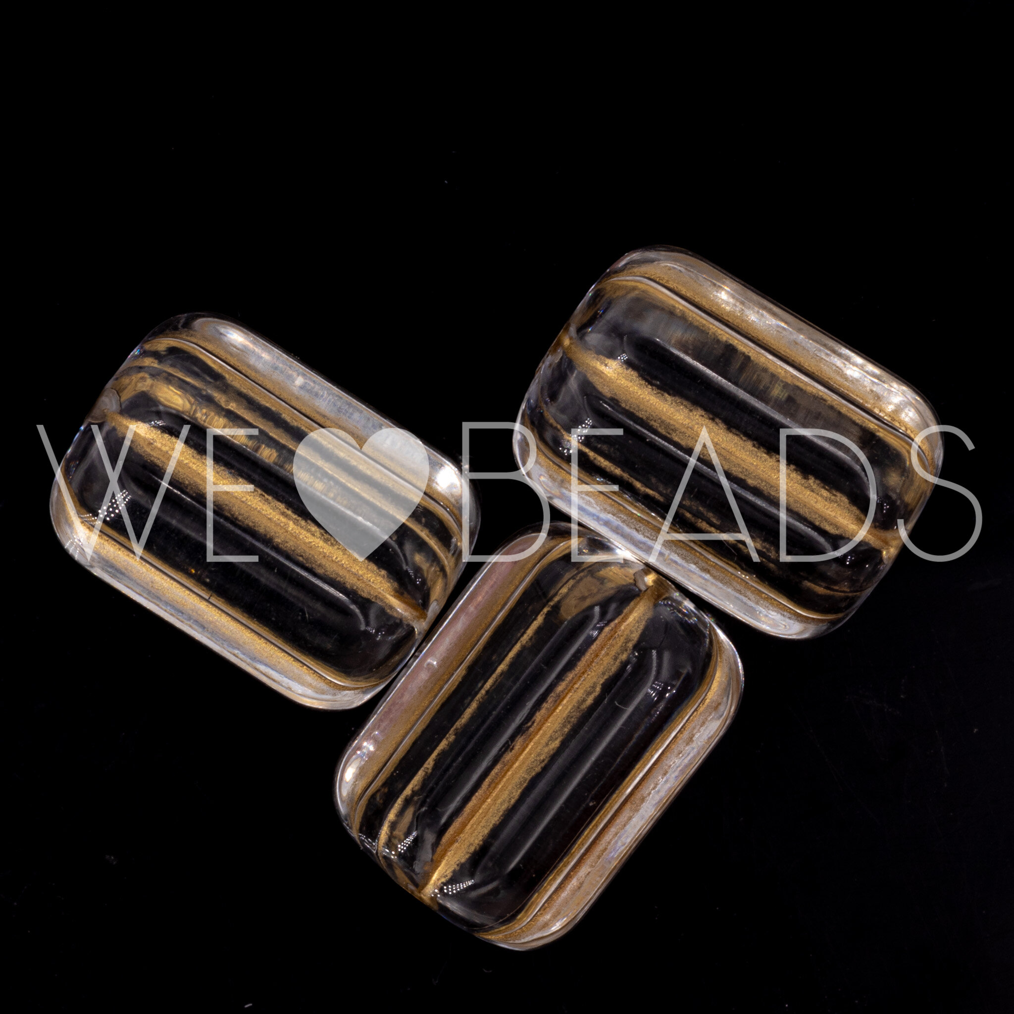 20x14 Walzen Perle in Kristall Transparent