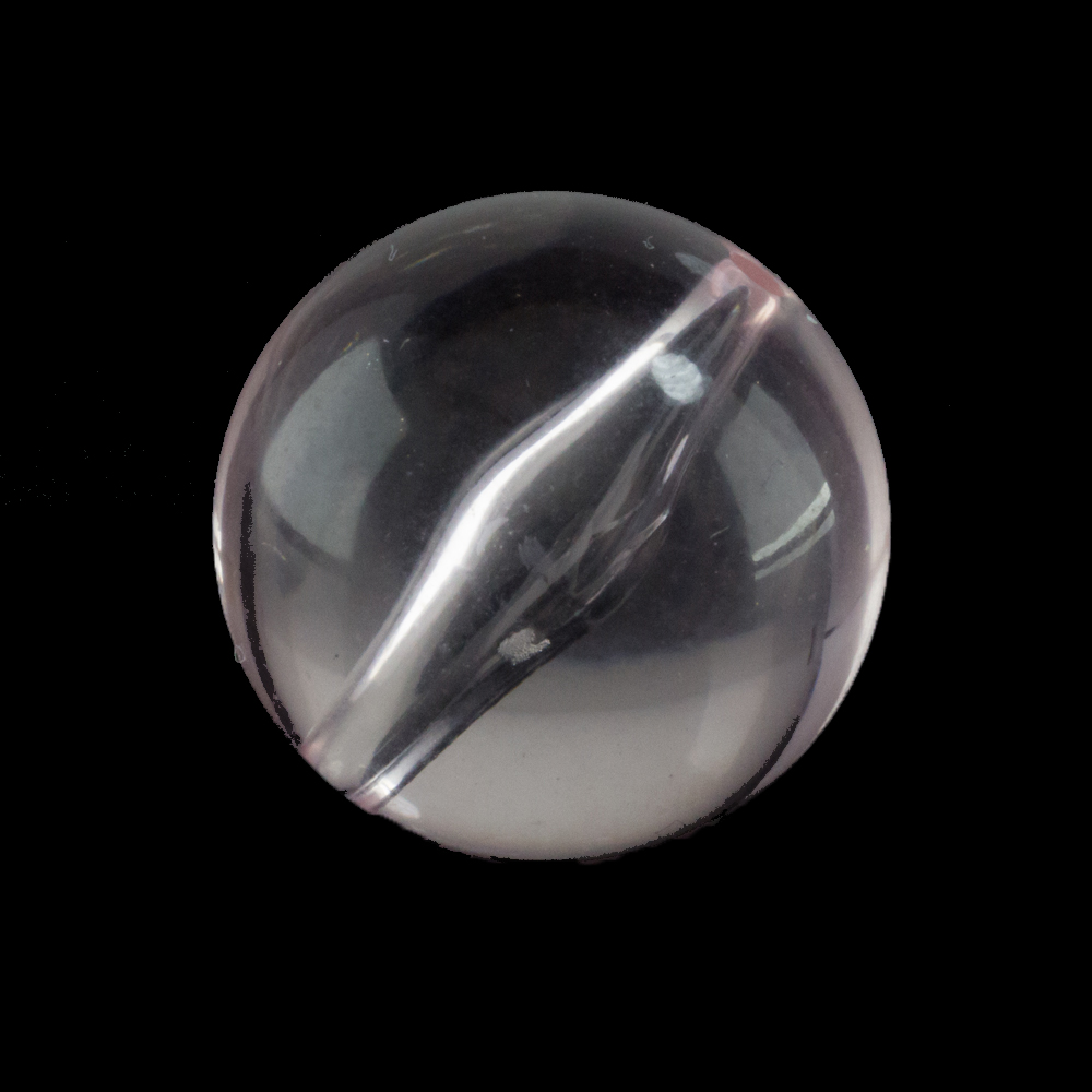 20mm Roundbead in antique rose Translucent