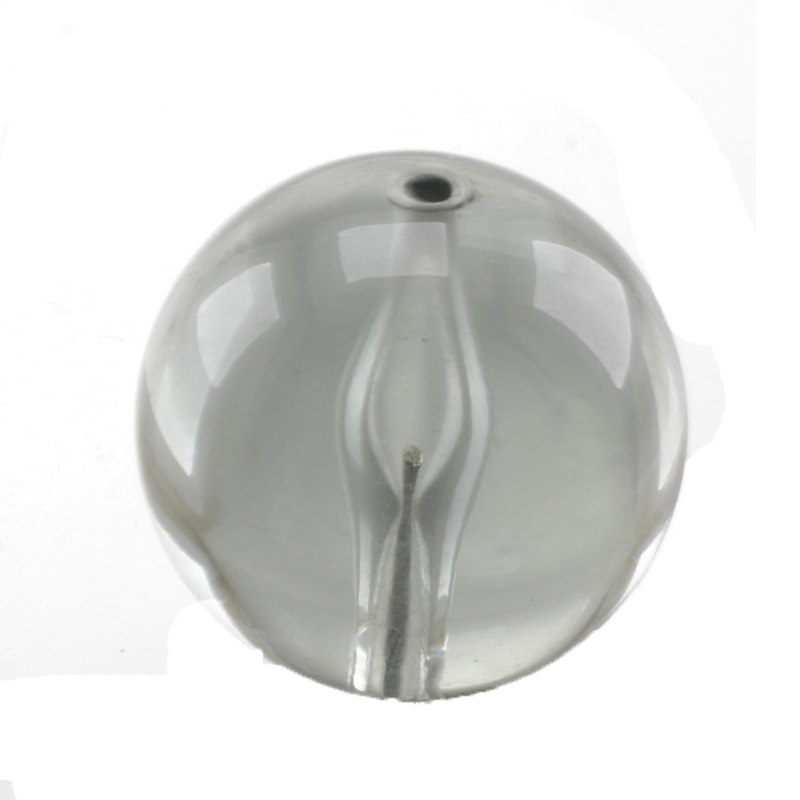 22mm Roundbead in ash grey Translucent