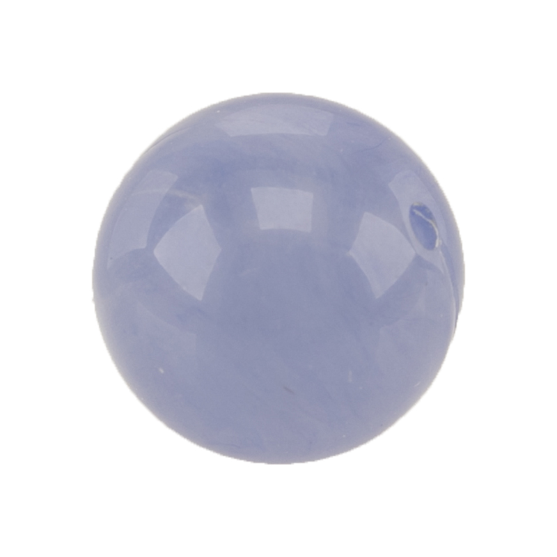 10mm Roundbead in copper blue Marbled