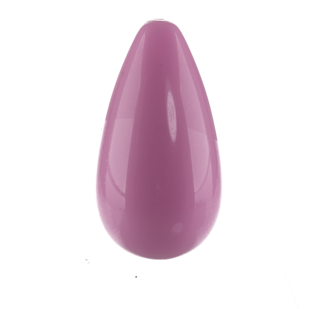 26x14 Drop Bead - lavender Opaque