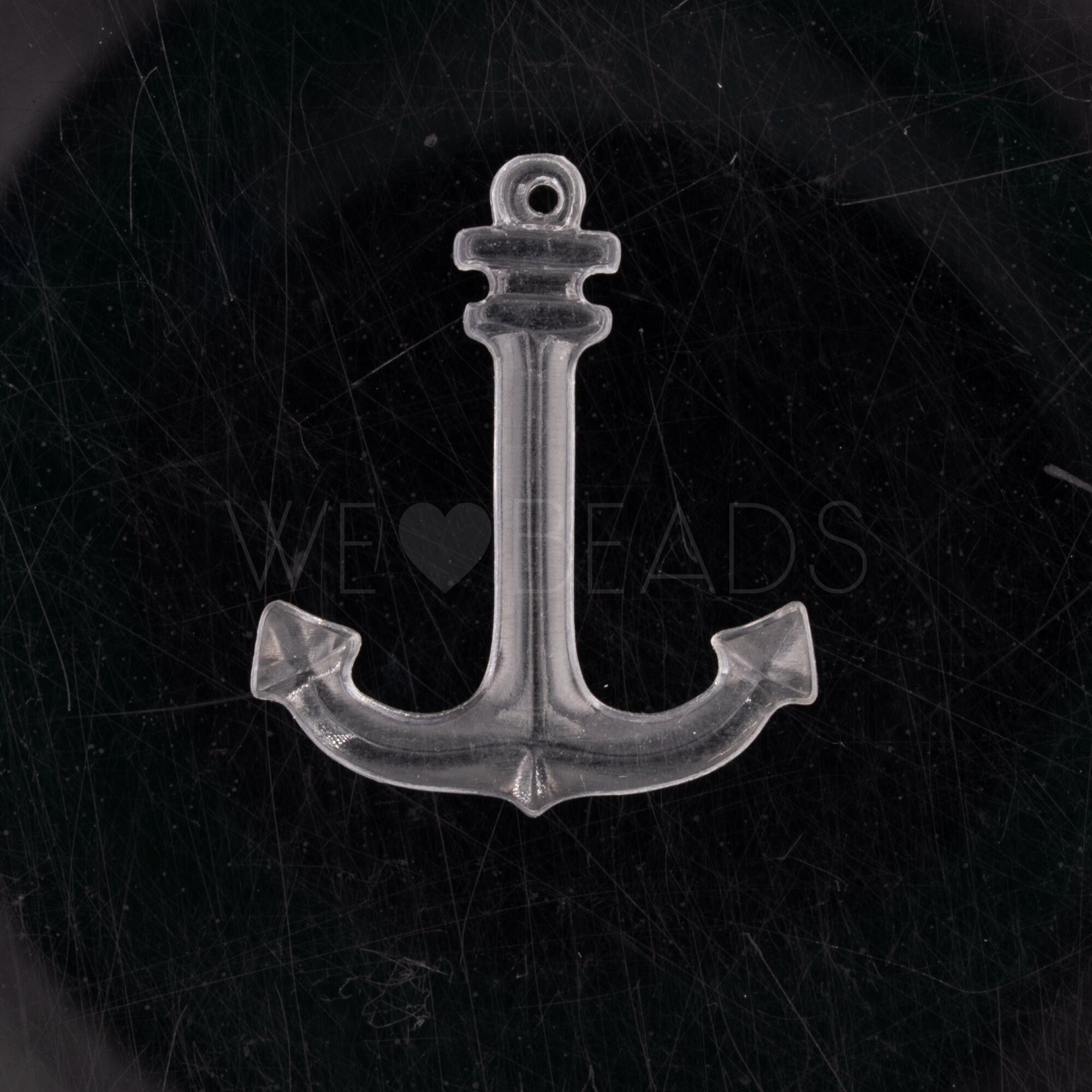 30x26 anchor Charm in crystal