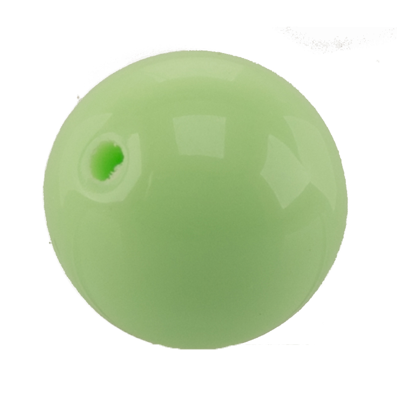 10mm Rundperle in  minzgrün Satt