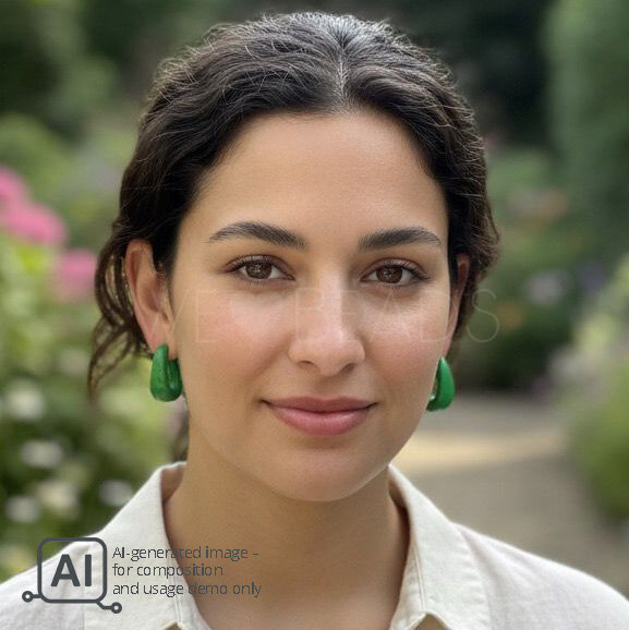 27x21 Elypse Creole in schildpatt