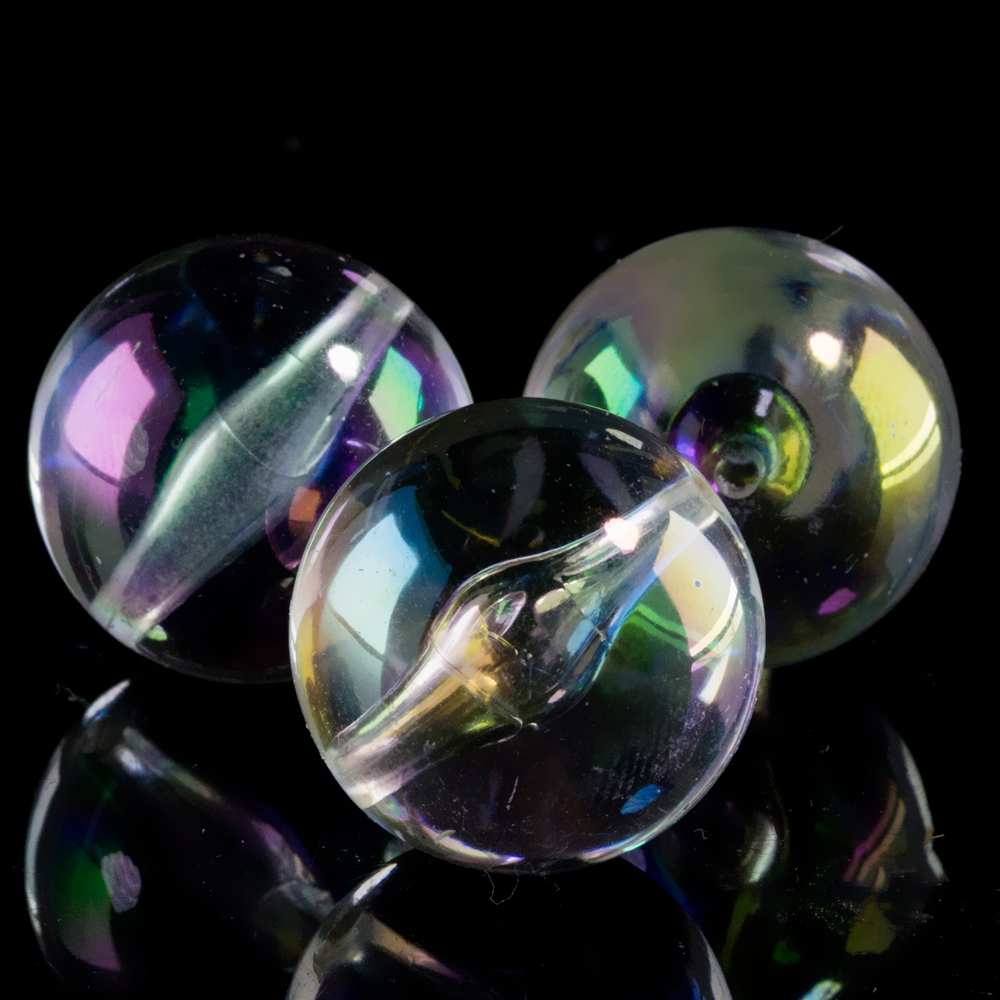 20mm Roundbead in Radiant crystall Translucent