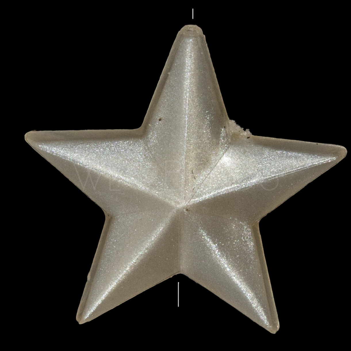 14mm Star Beads in champagne