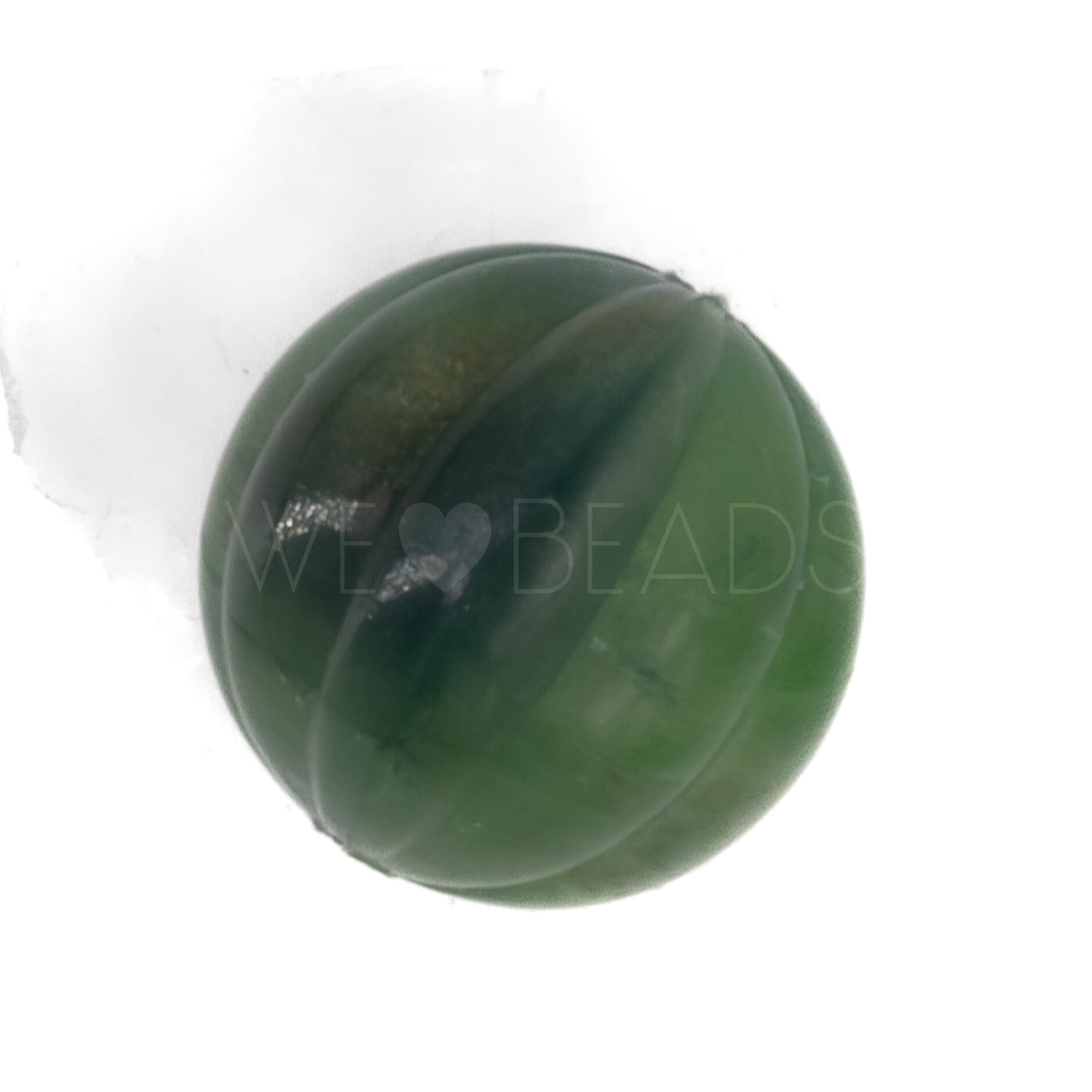 10mm Perle Rund in Waldgrün