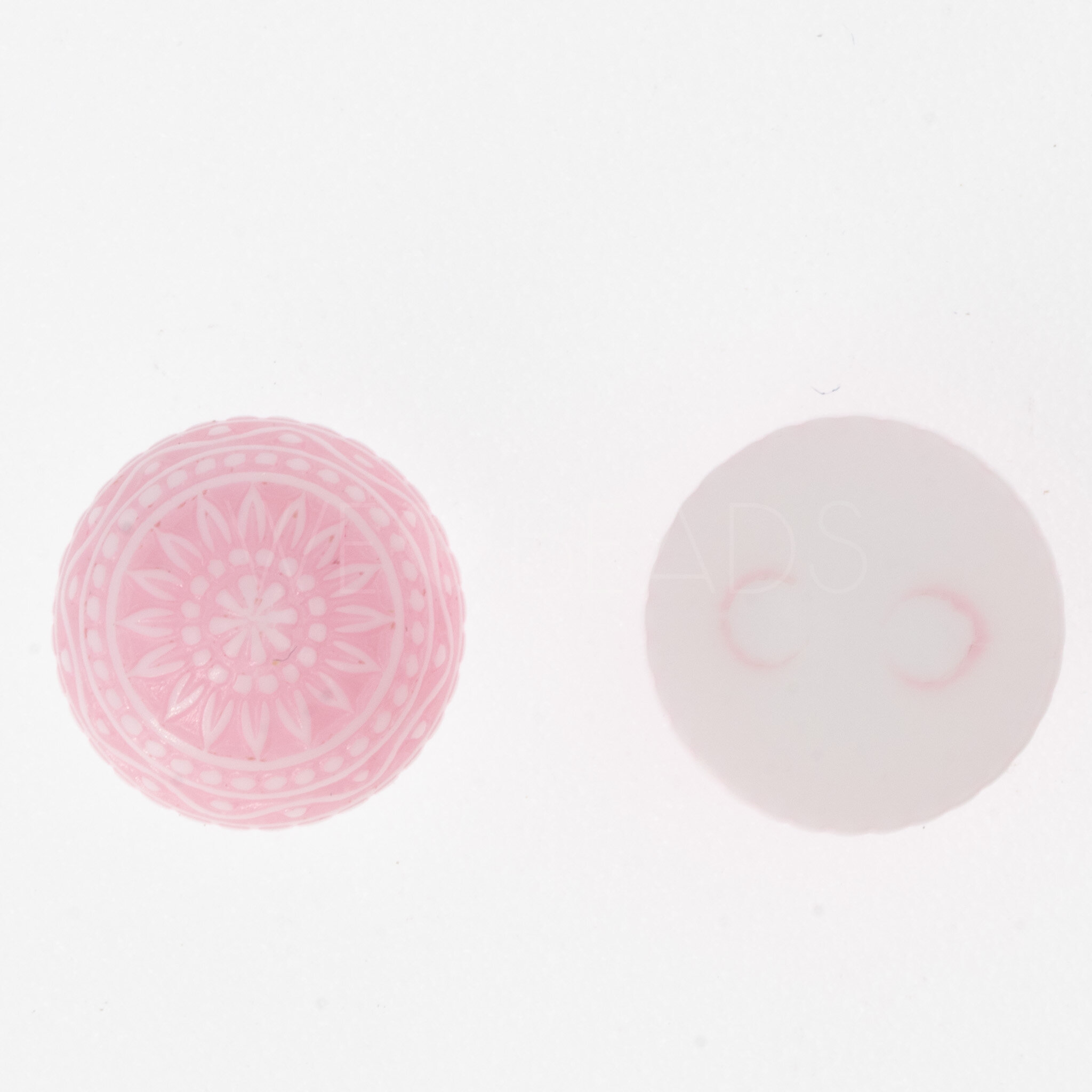 12mm Mosaik  Cabochon Rund in gelb