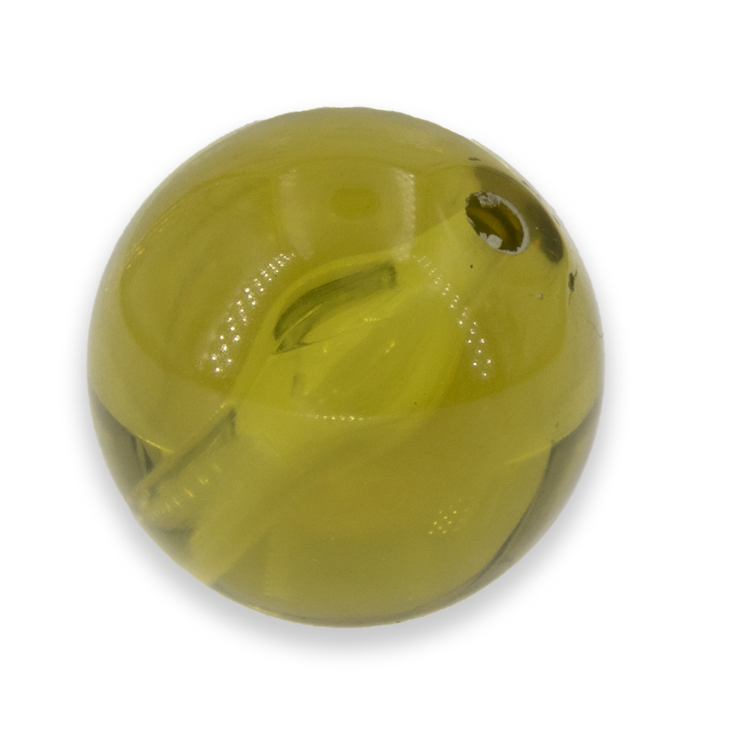 10mm Roundbead in smoke grey Translucent