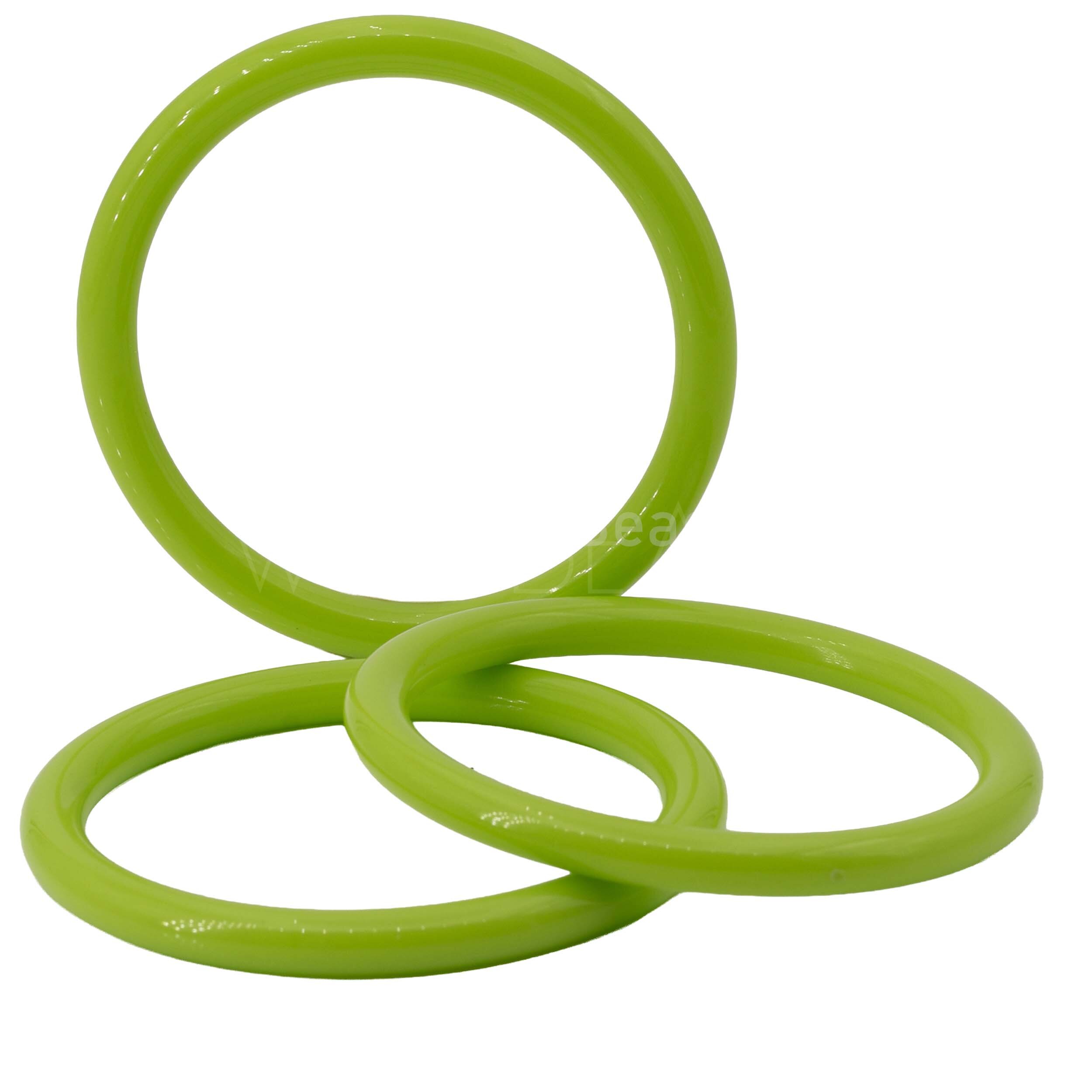 51mm Ring in apple green