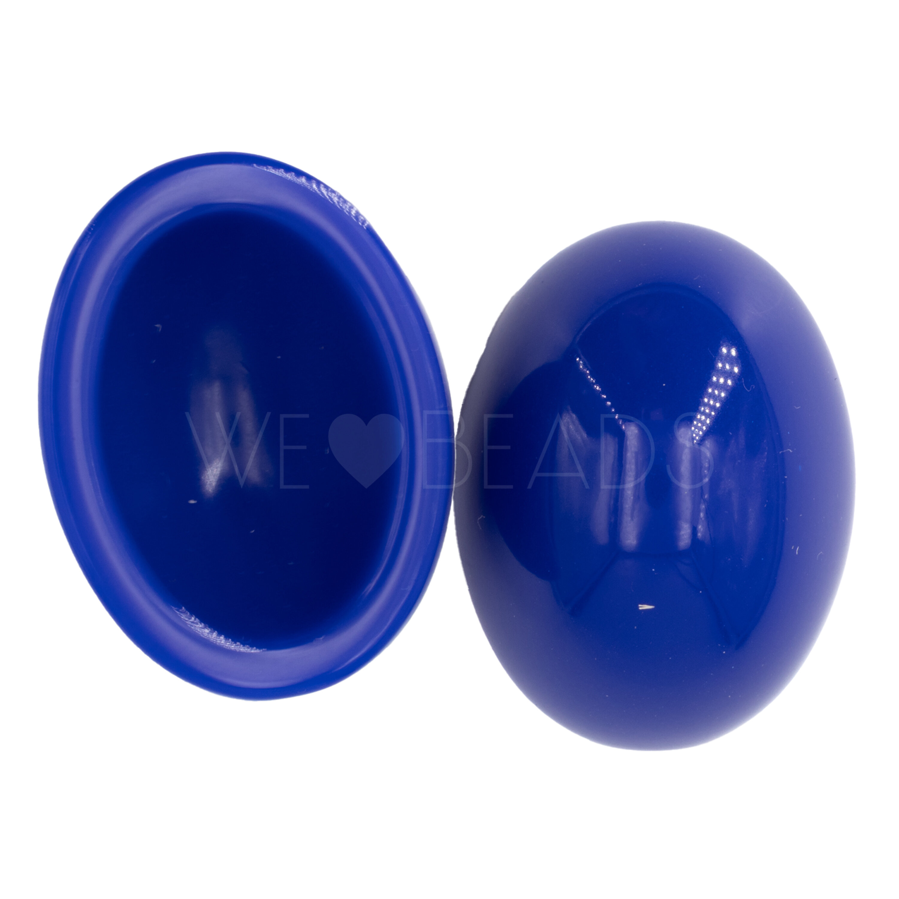 40x30 oval Cabochon in ultramarinblau