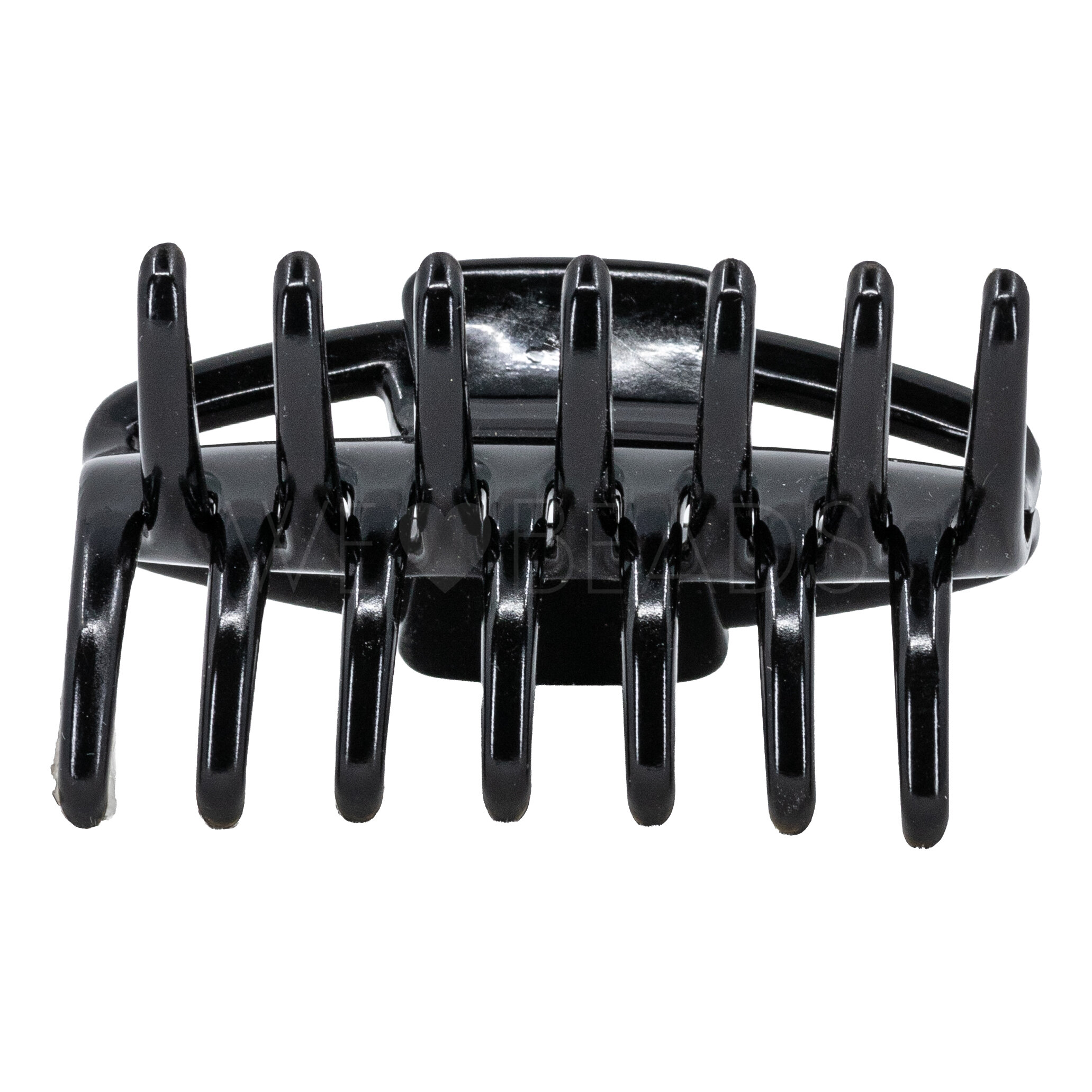 Haarspange Haarklammer in schwarz (medium)