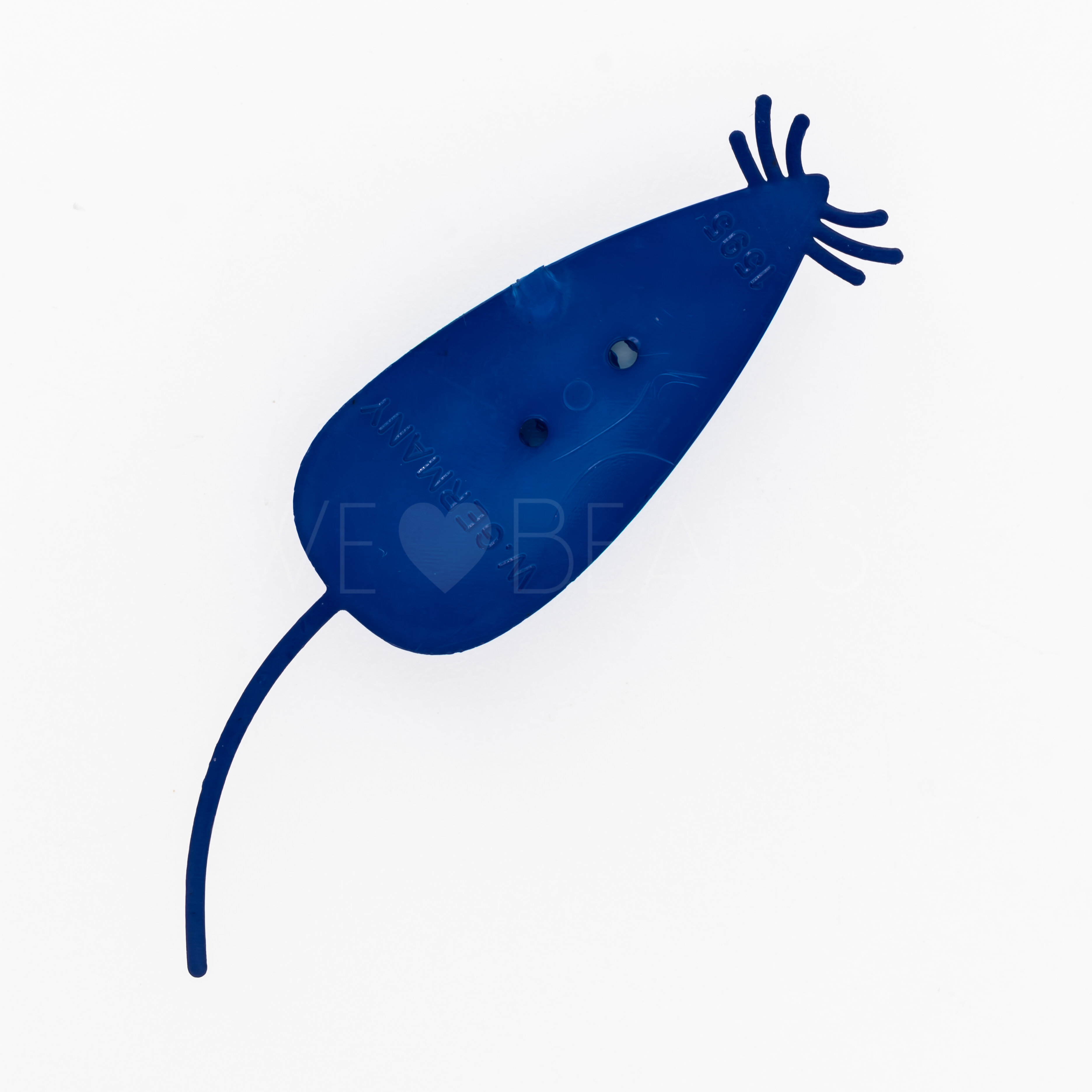 68mm Mouse Cabochon in ultramarine blue