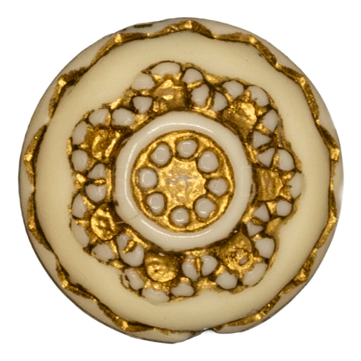 10mm Round Beads in ivory