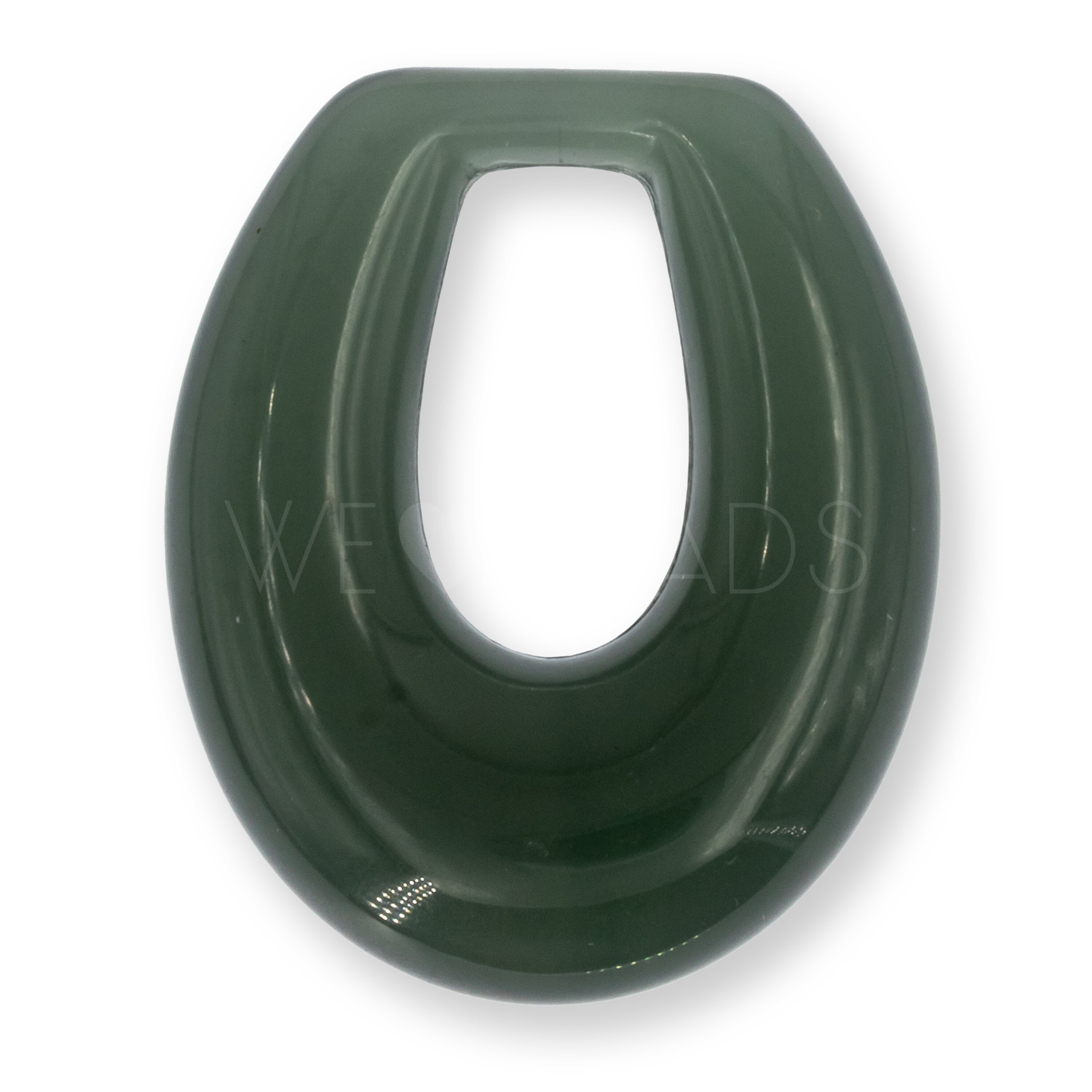35x26 Anhänger Elypse in kale grün