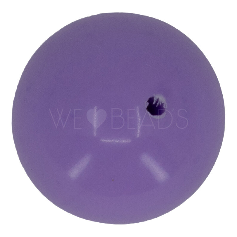 10mm Roundbead in pastel purple Opaque
