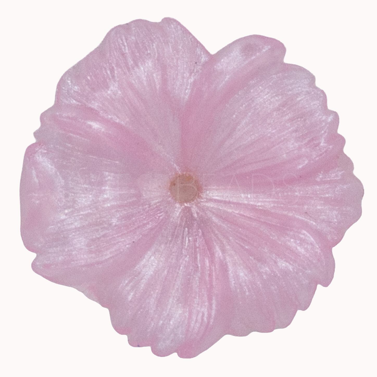 18mm Blume Perle in rosa