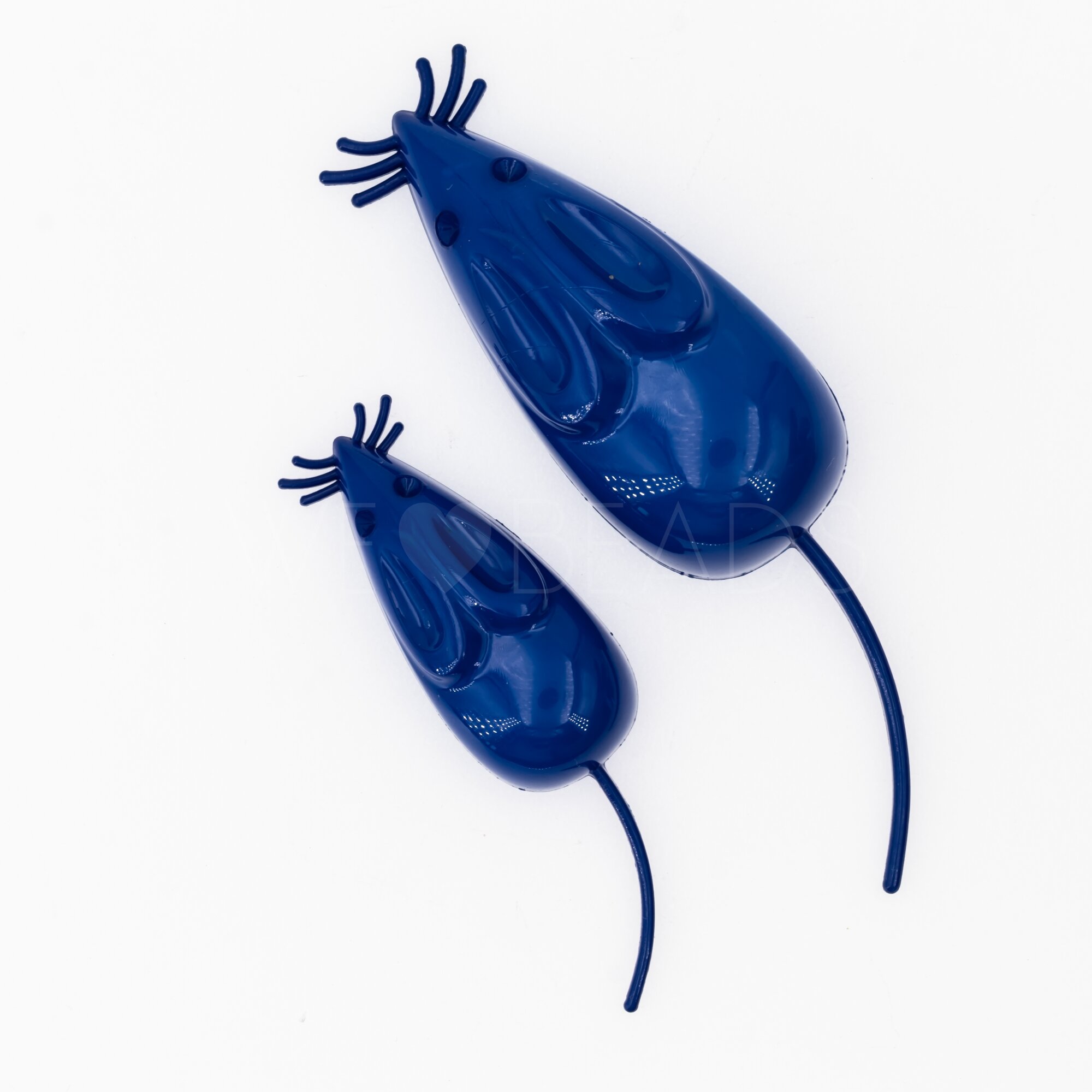 68mm Mouse Cabochon in ultramarine blue