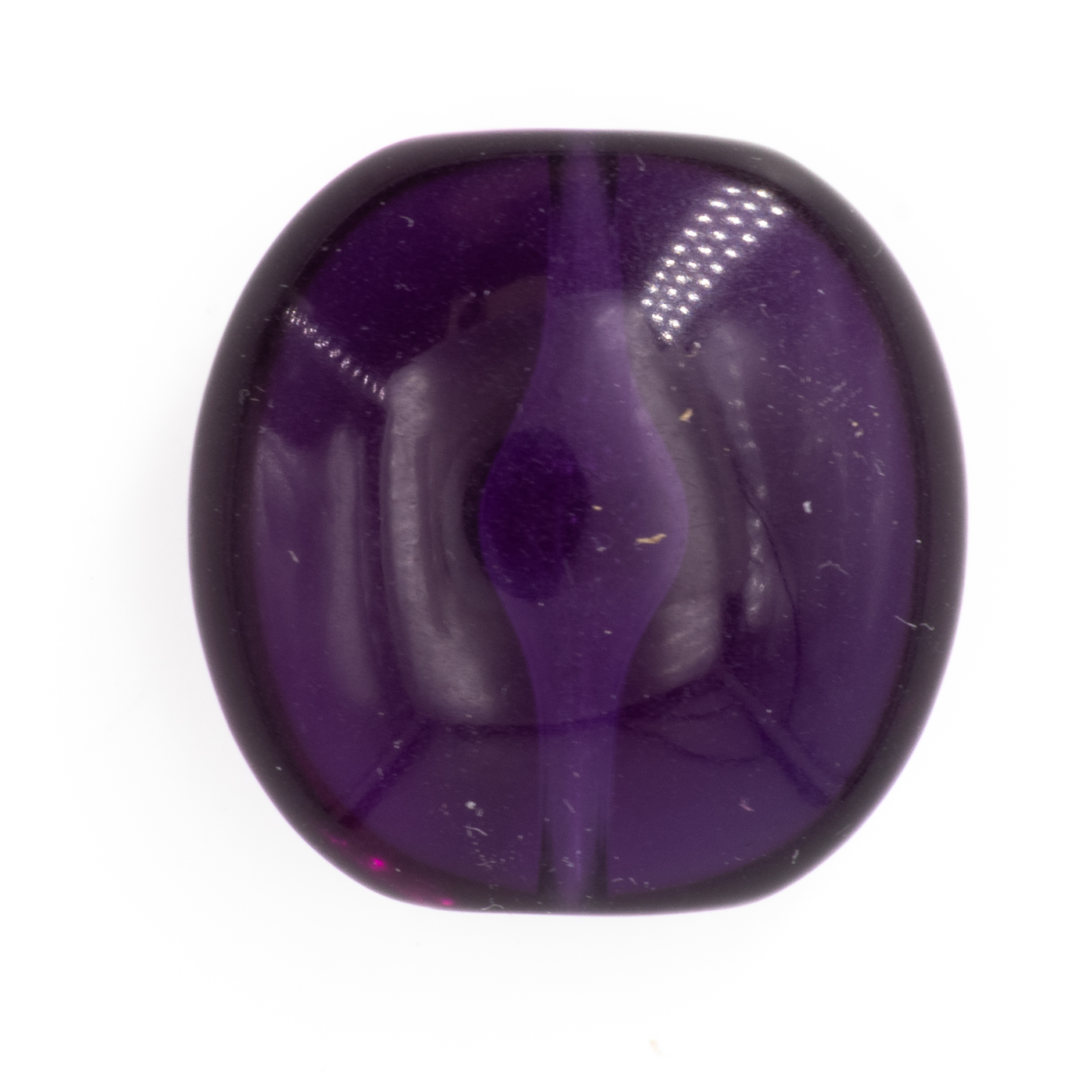 30mm Kissen  Perle in indigo lila