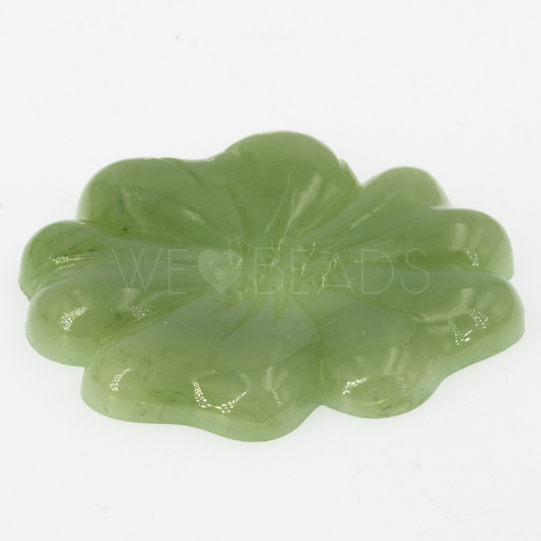 49mm Flower Cabochon in jade