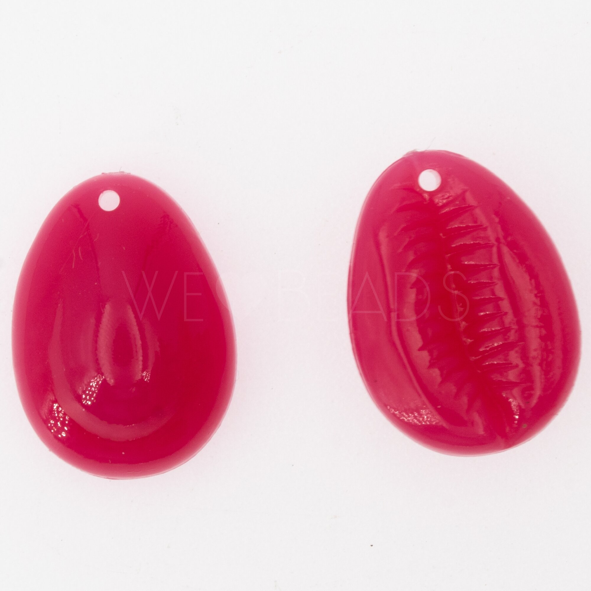 21x16 Shell Charm in cyclamen pink