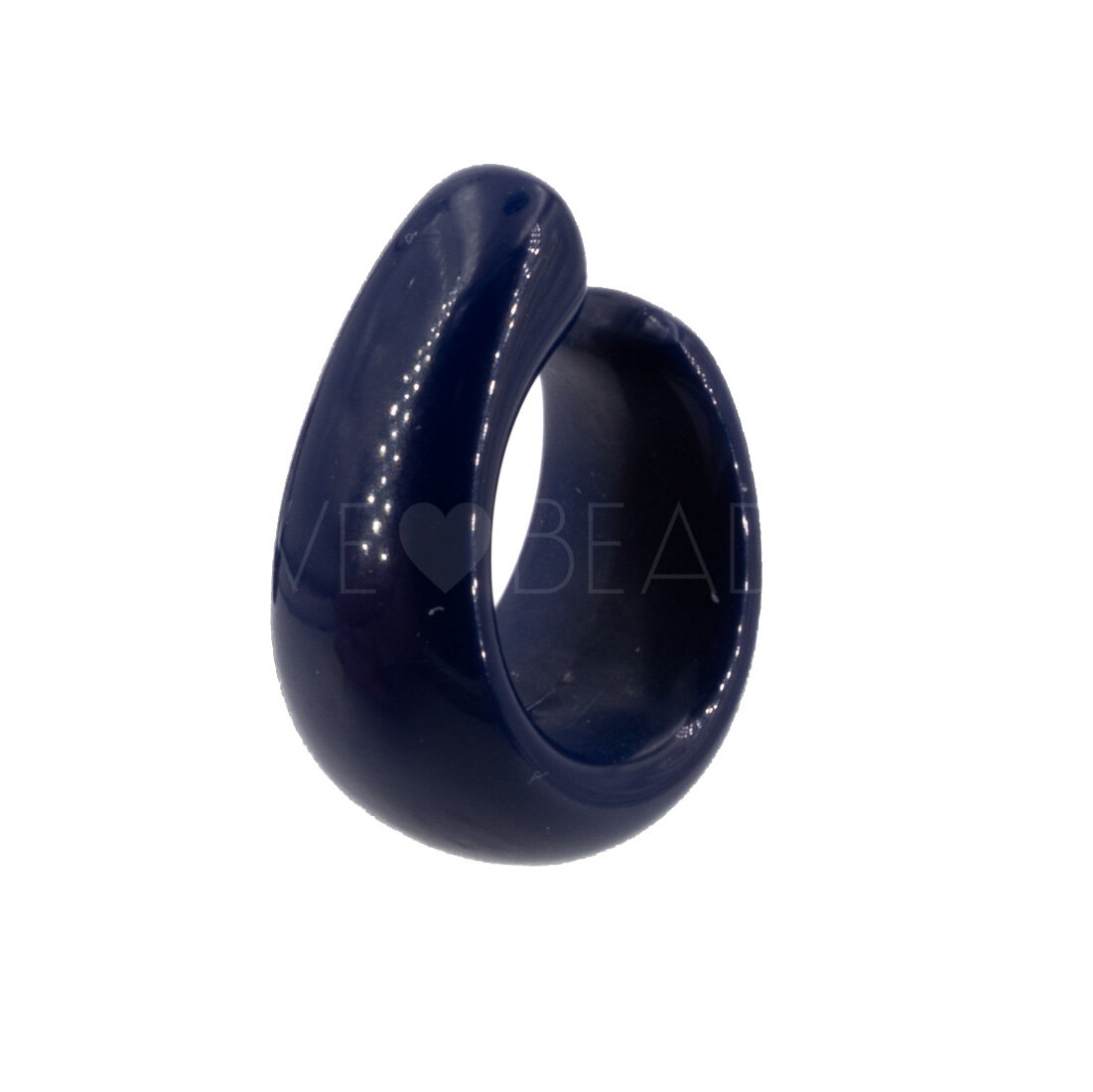 27x21 Elypse Creole in stahlblau