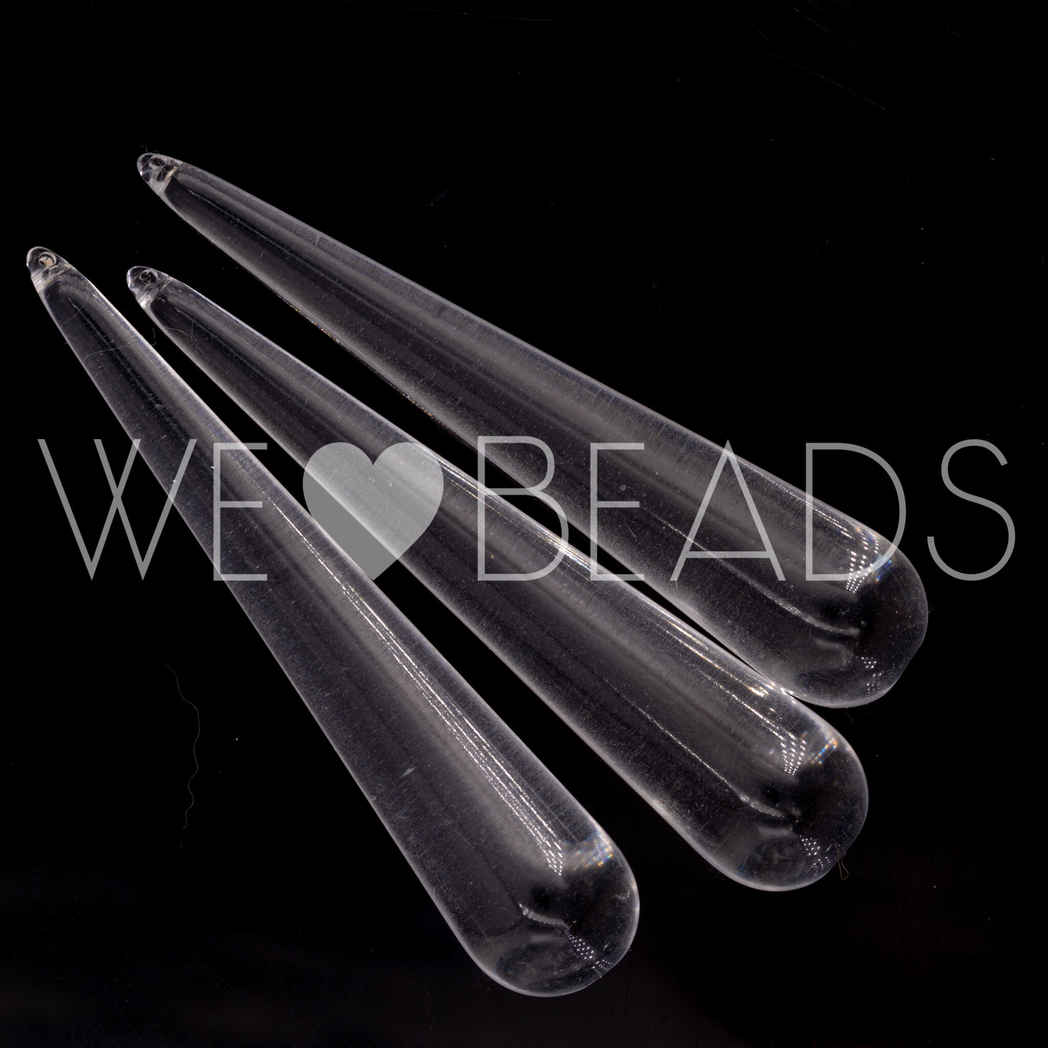 70x14 Perle Tropfen in Kristall