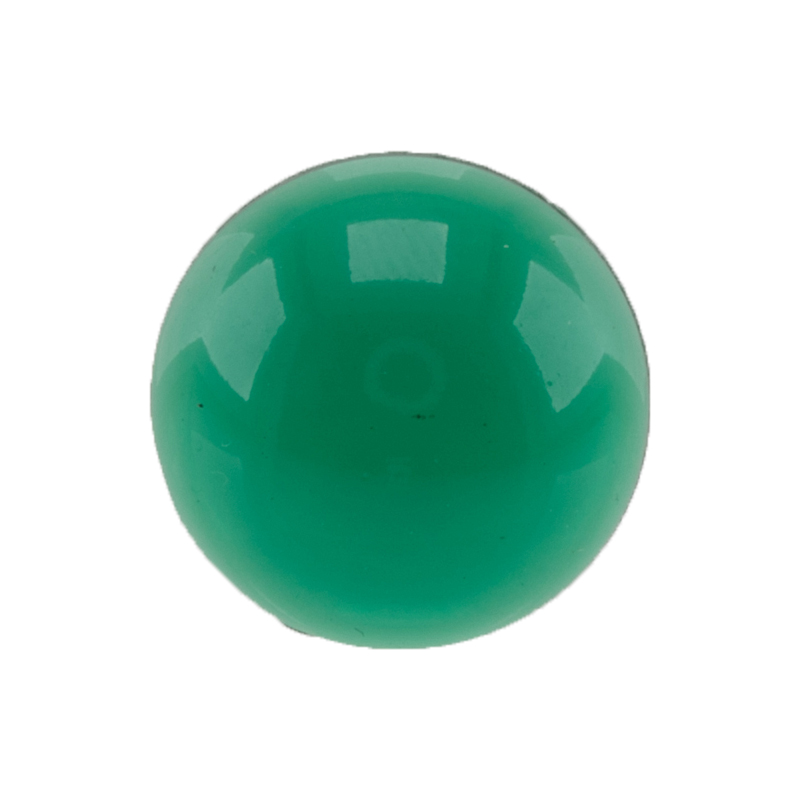 15mm Cabochon Rund in grün