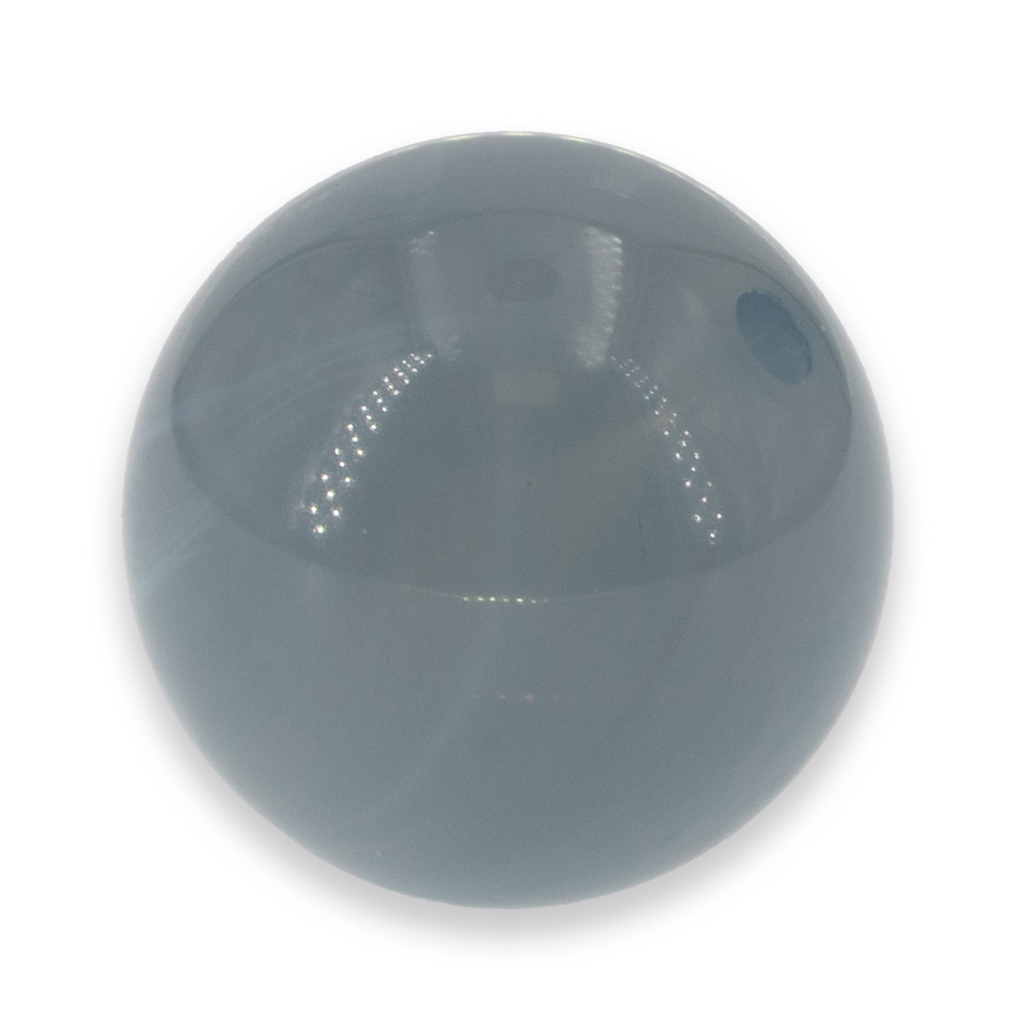 10mm Roundbead in misty grey Opal