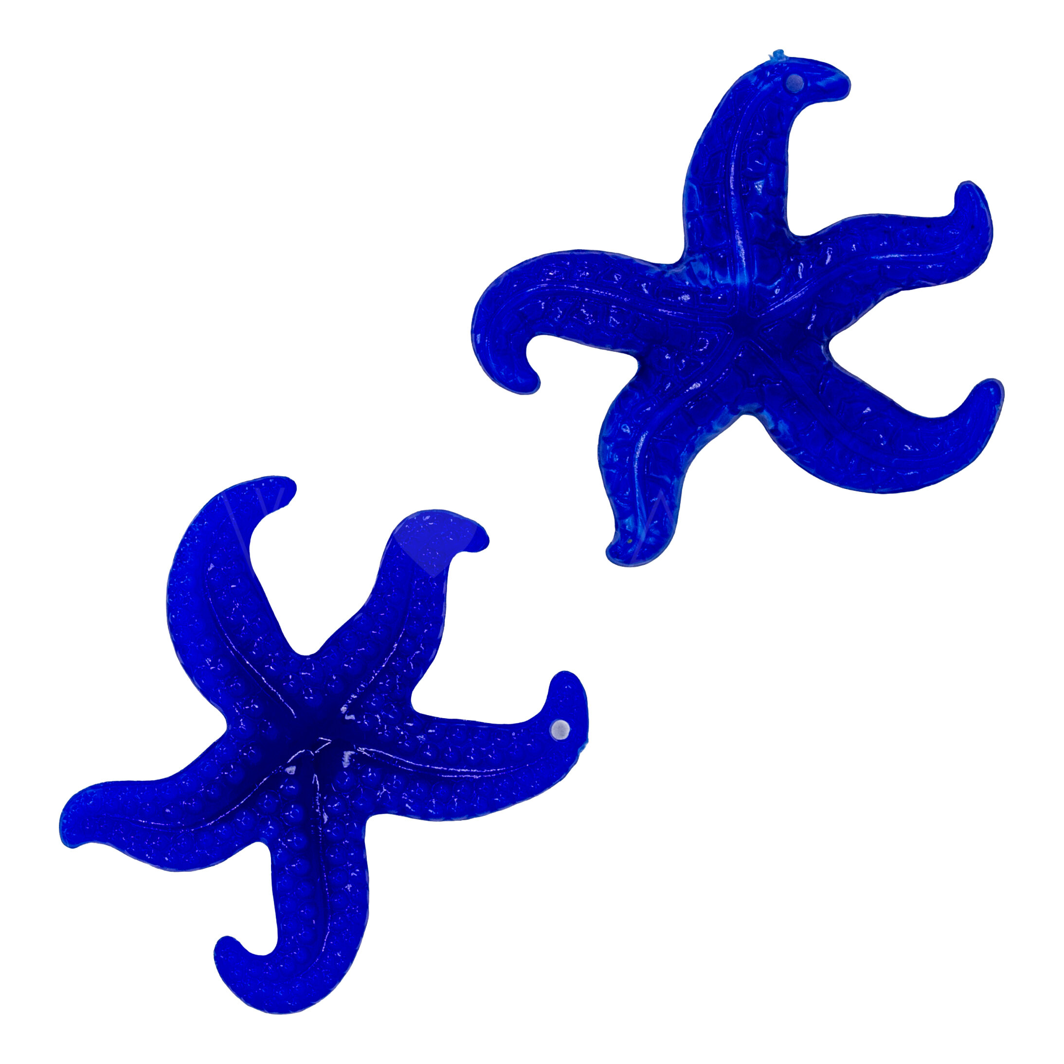 31mm Seestern Anhänger in königsblau