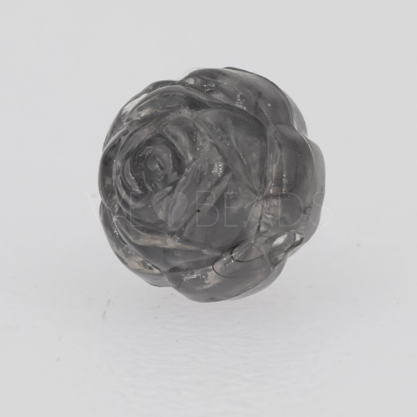 6mm Rose Perle in gelbgrün