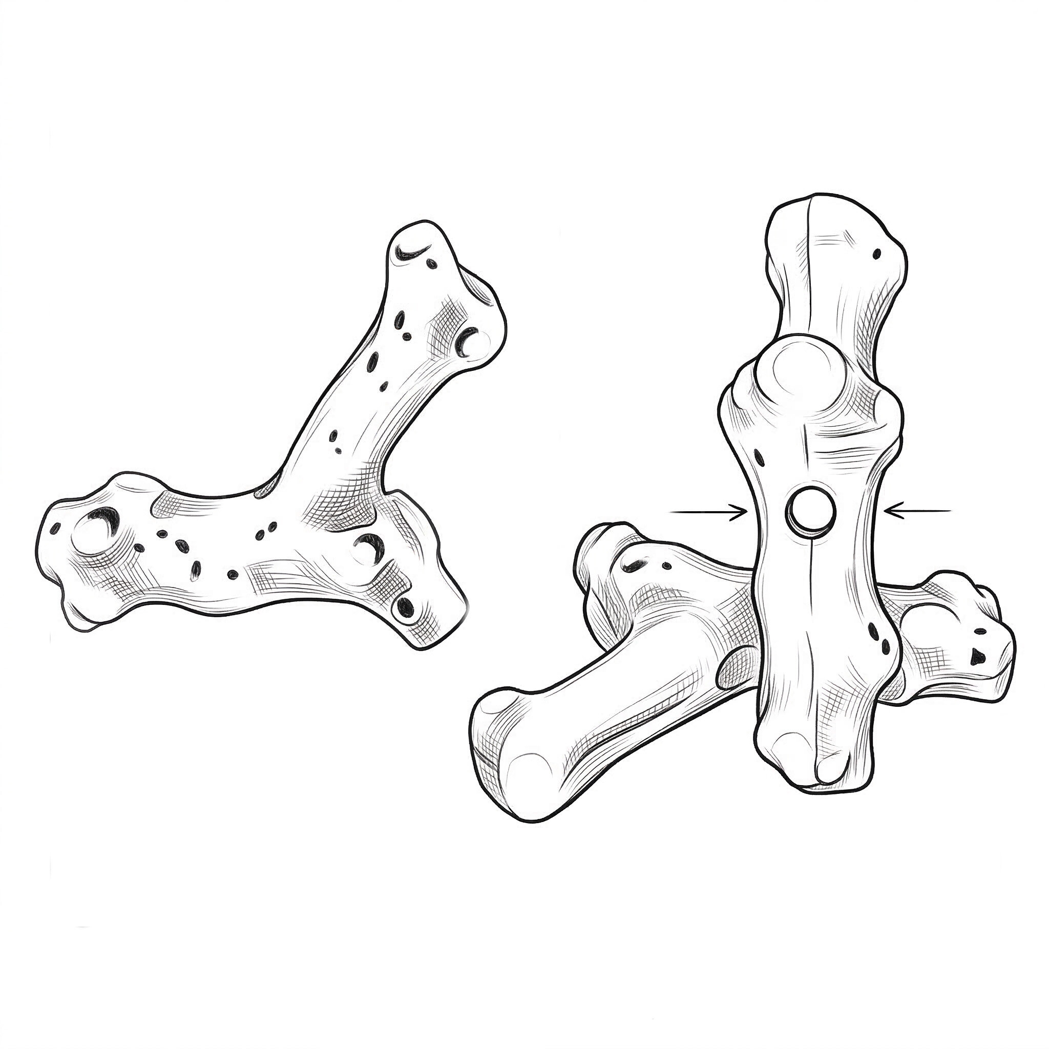 20mm Koralle Perle in blutrot / schwarz