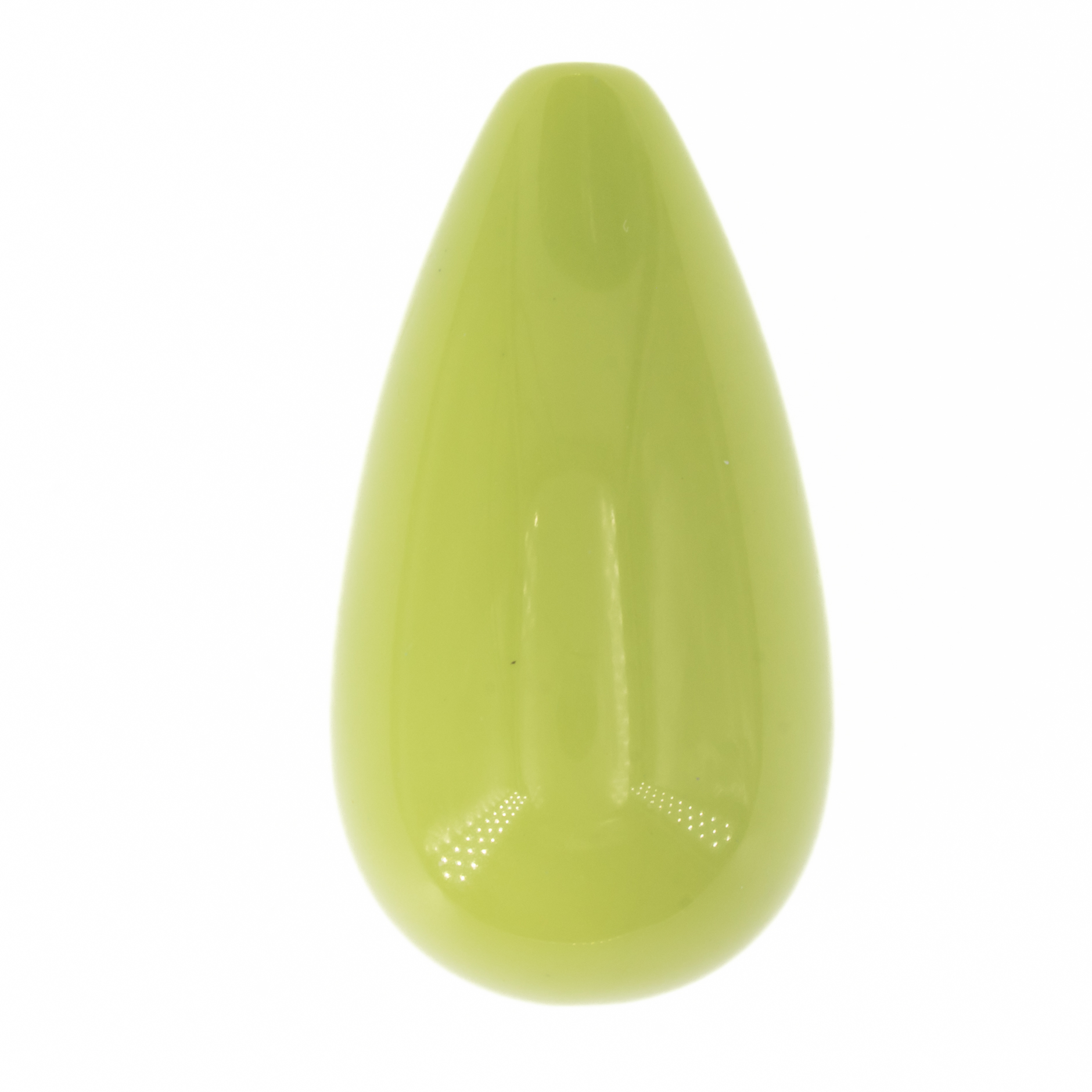 26x14 Tropfen perle in apfelgrün 