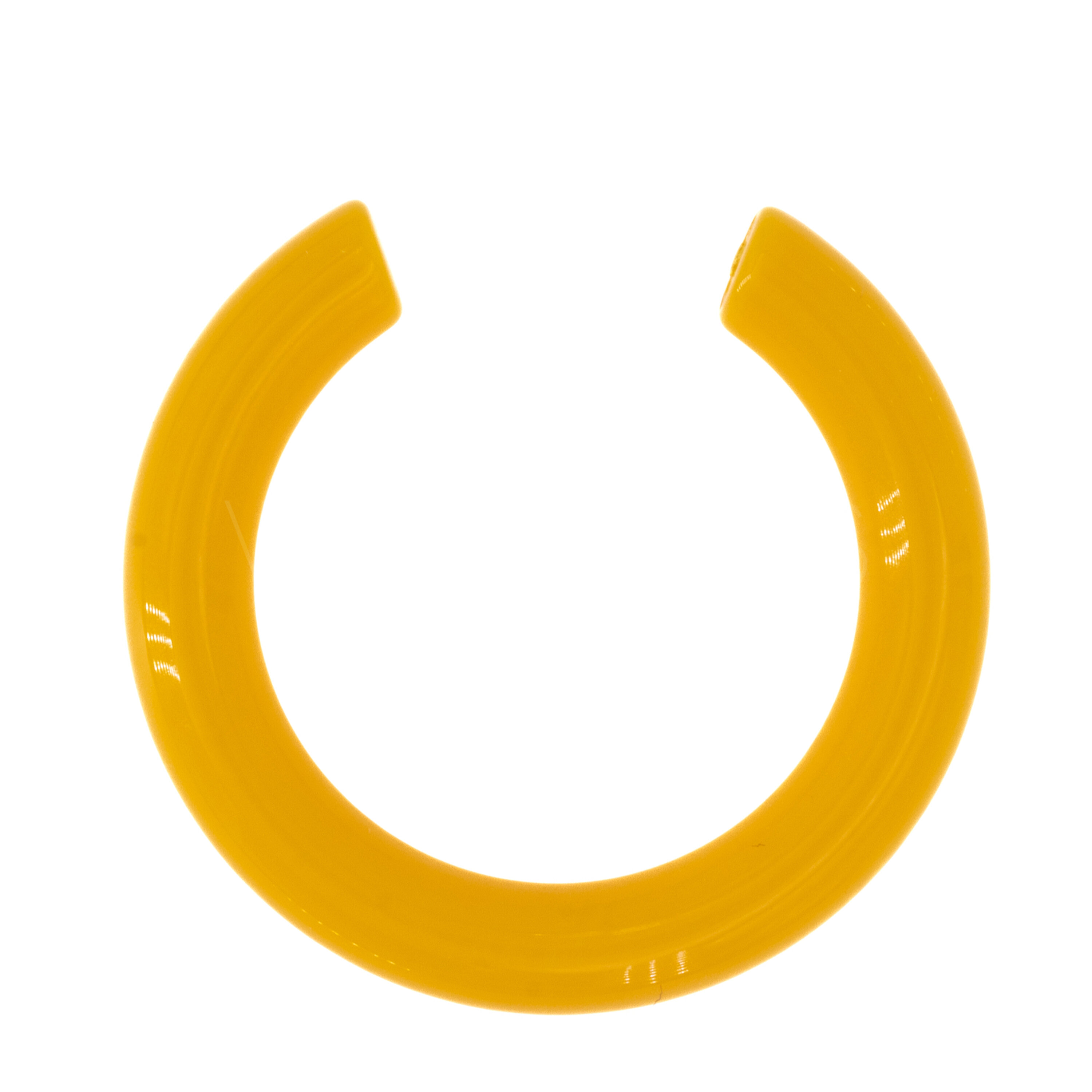 42mm Creole Ring in gelb