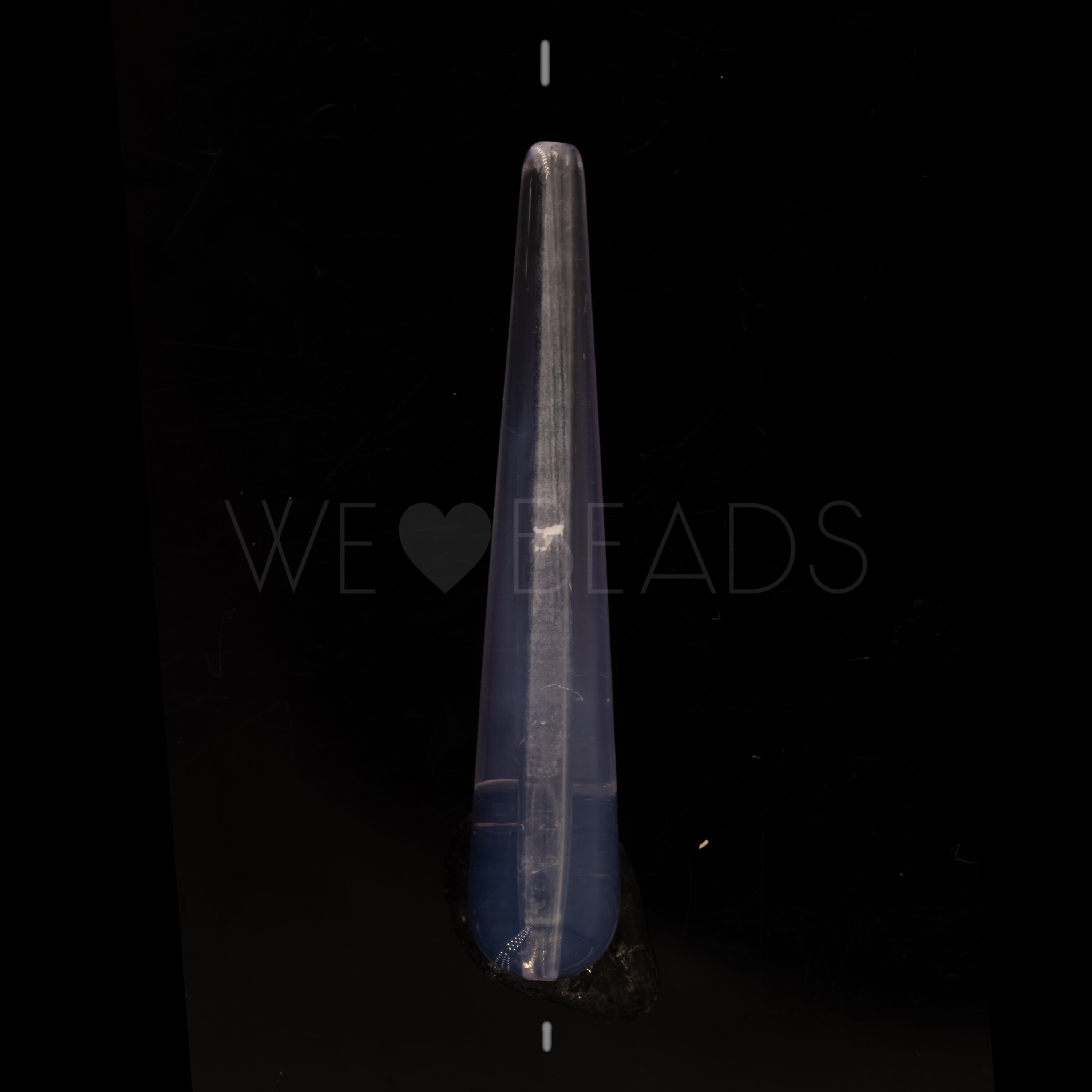 38x7 drop Beads in pastel lilac