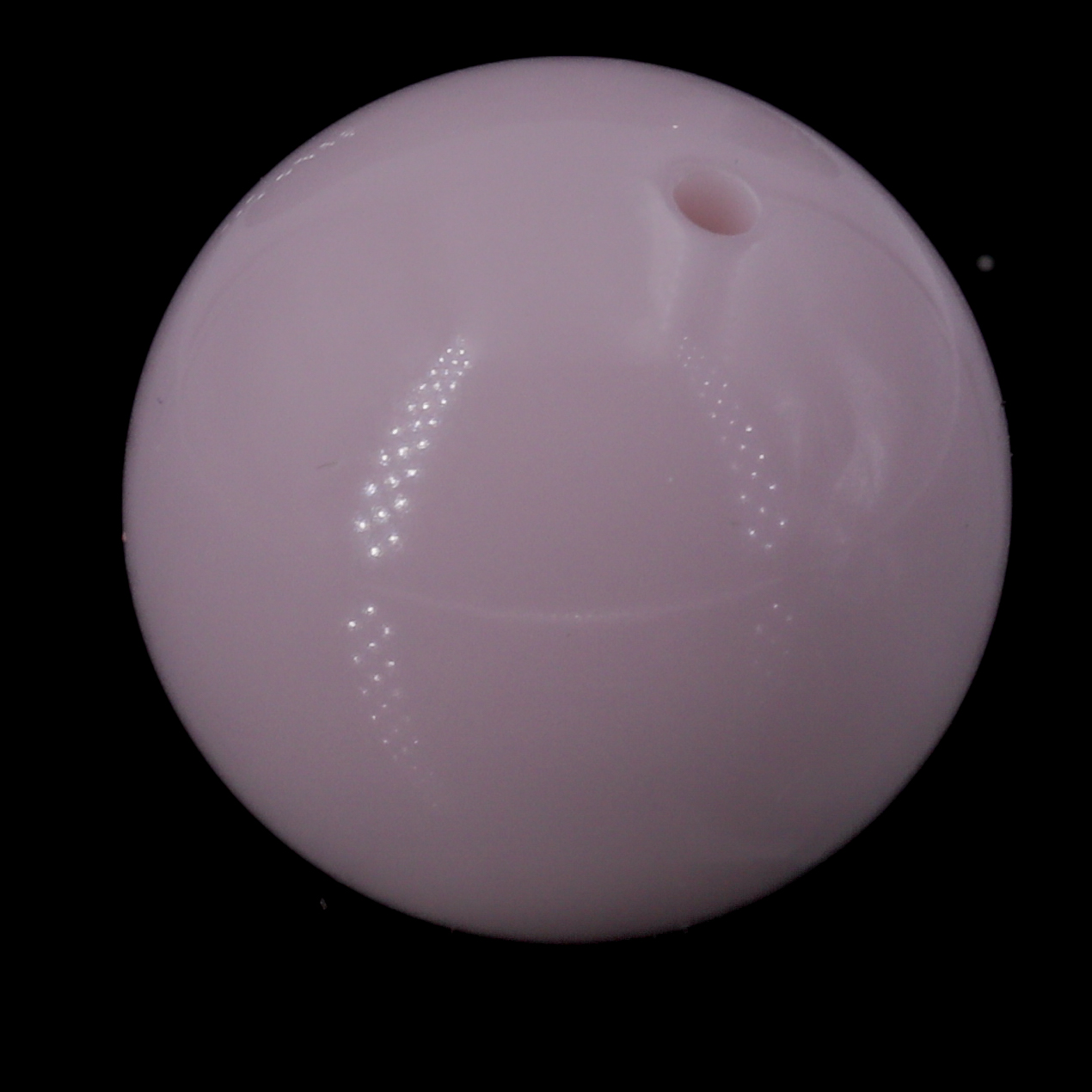 20mm Roundbead in pearl rose Opaque