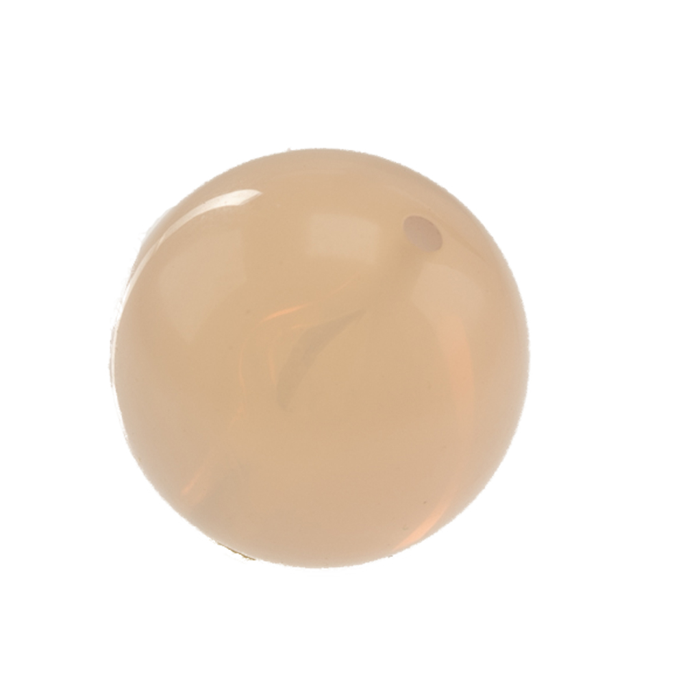 22mm Roundbead in angelskin beige Opal