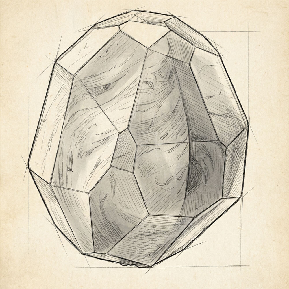 25x21 oval Perle in lachs corall