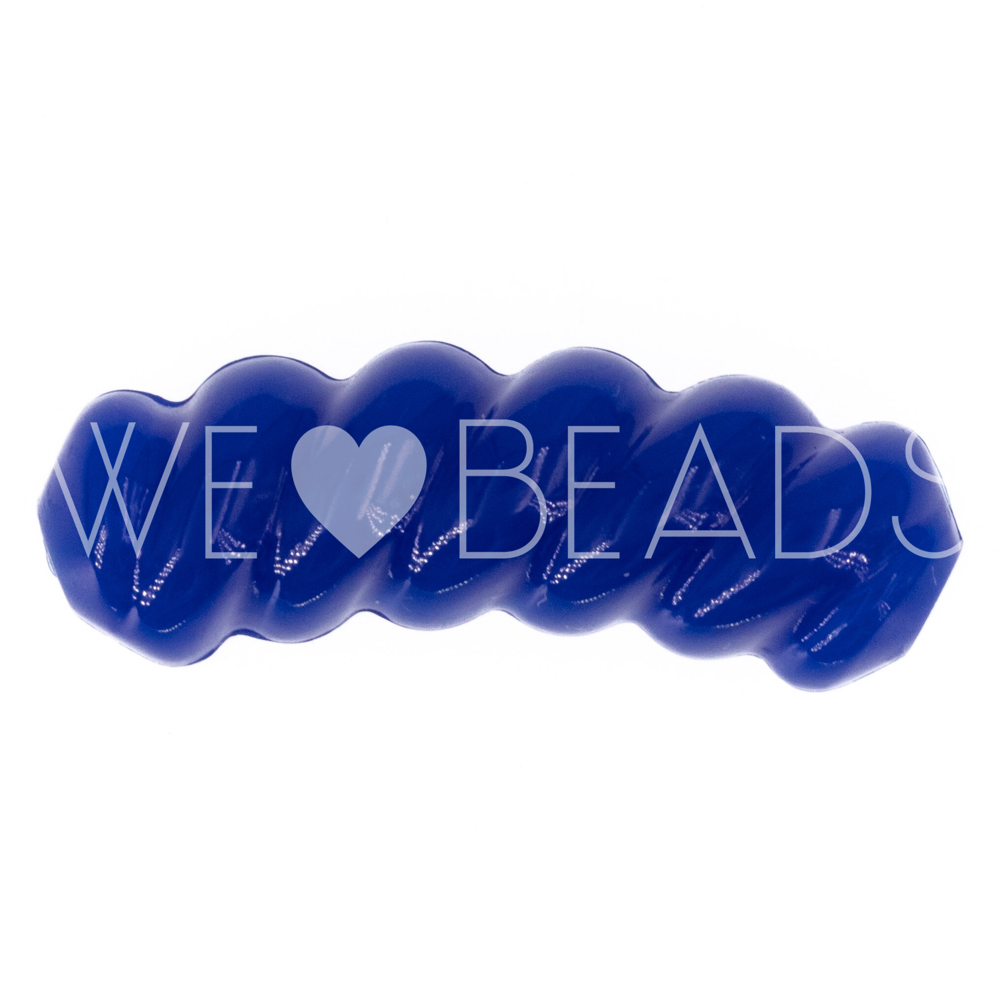  tube Beads in ultramarine blue Opaque